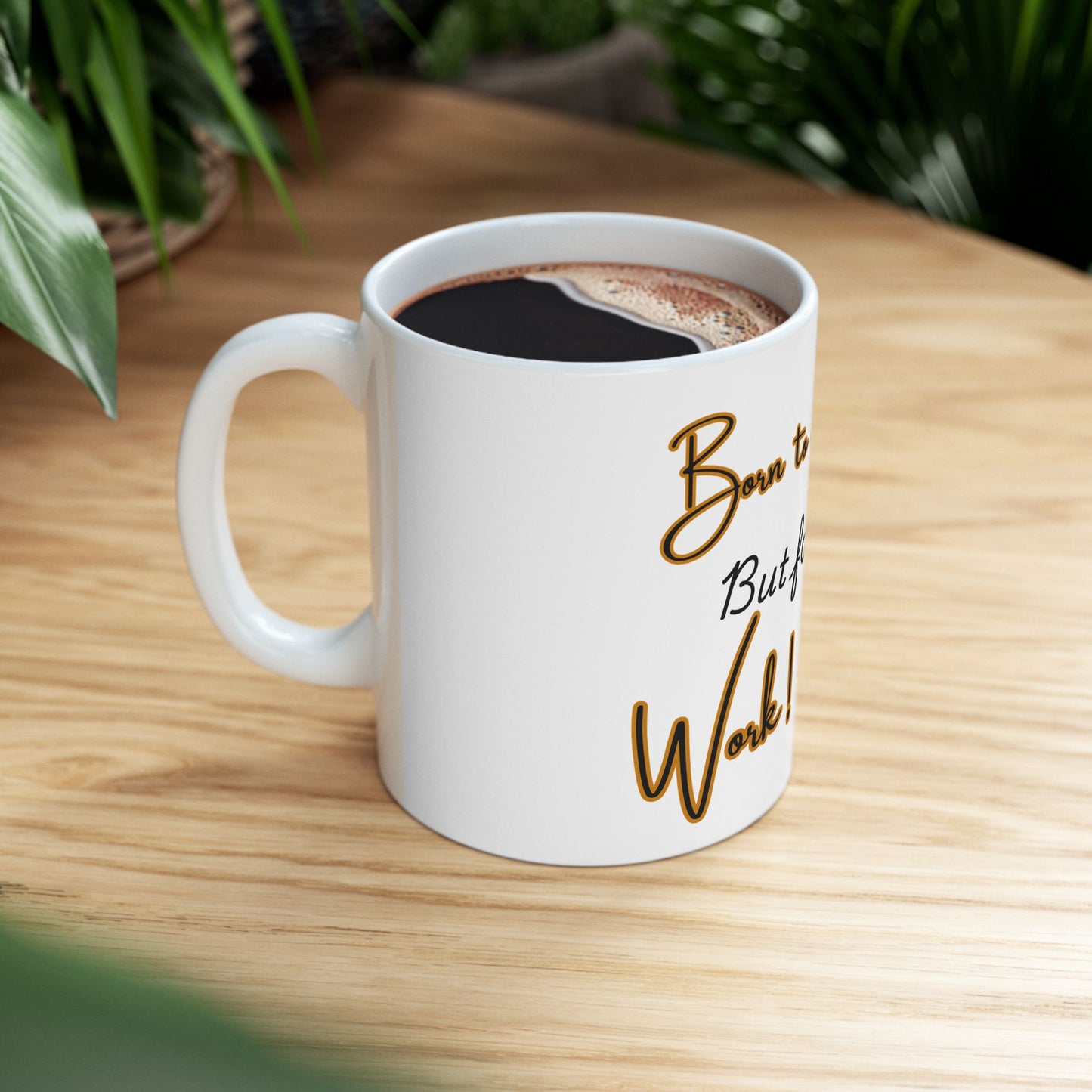 Born to do Knitting Mug, Knitter Gift for Her, Knitting Lover Coffee Cup, Cute Knit Tea Mug, Knit Enthusiast Present, Knit Pattern Crafters