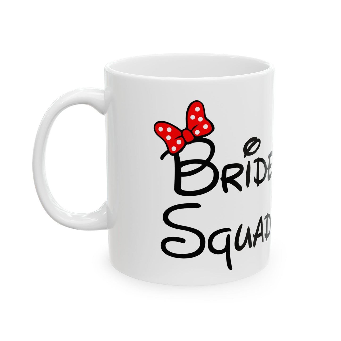 Bride Squad Mug, Personalized Bridal Party Gift, 11oz