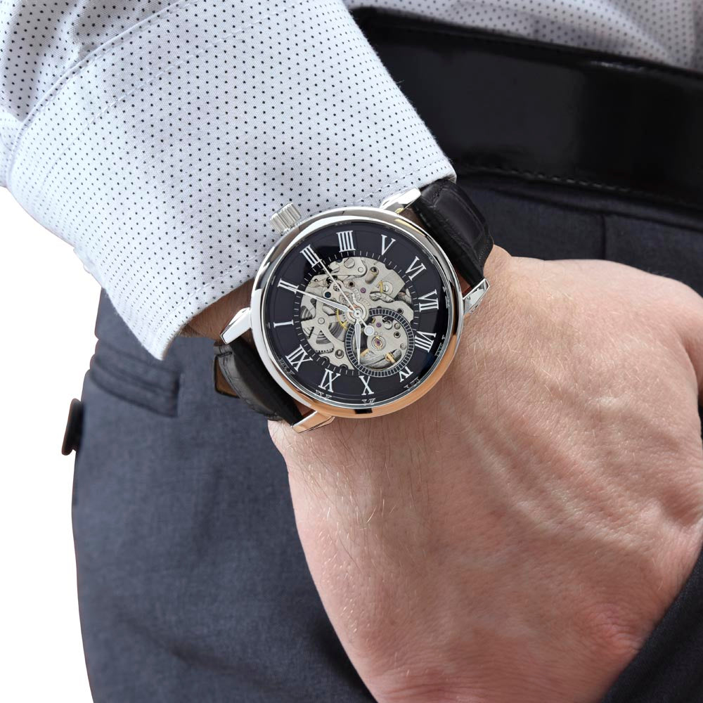 The Men's Openwork Watch , The Greatest Gift you can give someone is TIME
