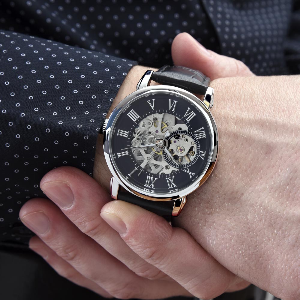 The Men's Openwork Watch , The Greatest Gift you can give someone is TIME
