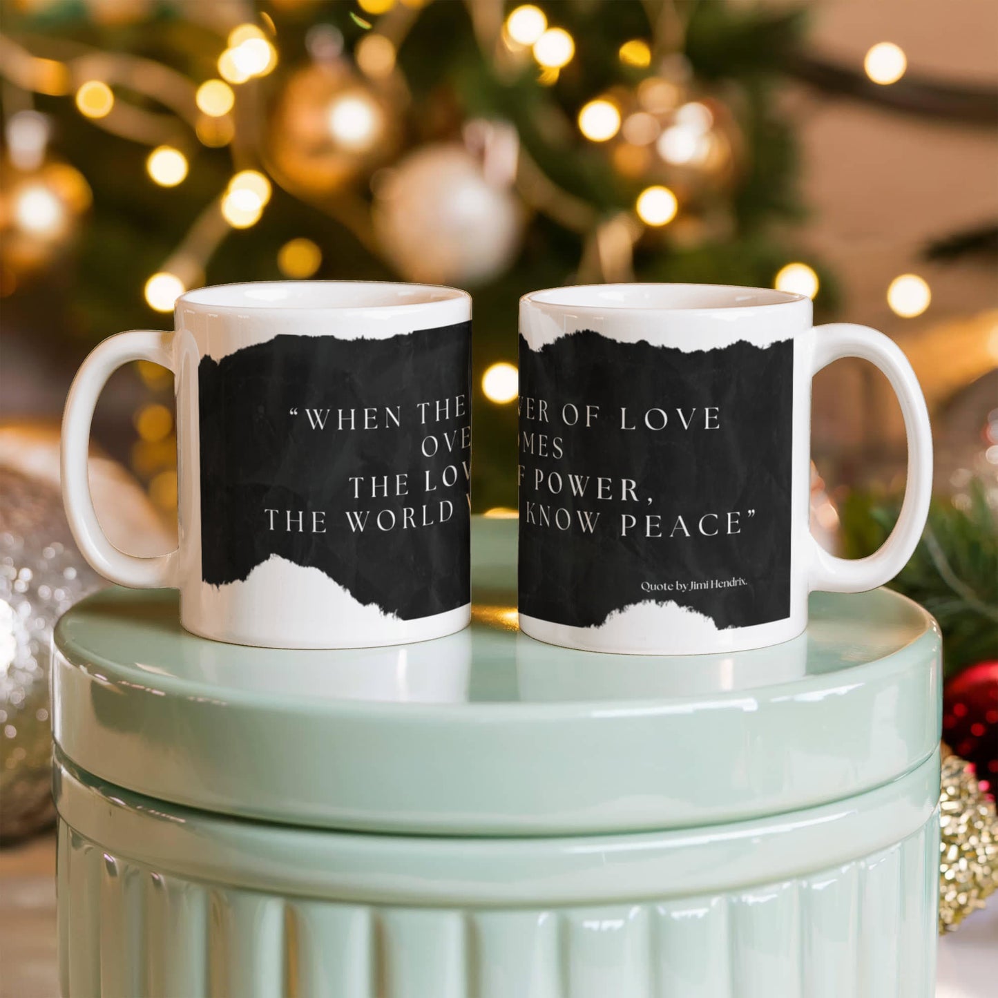 Peace Quote Drinkware