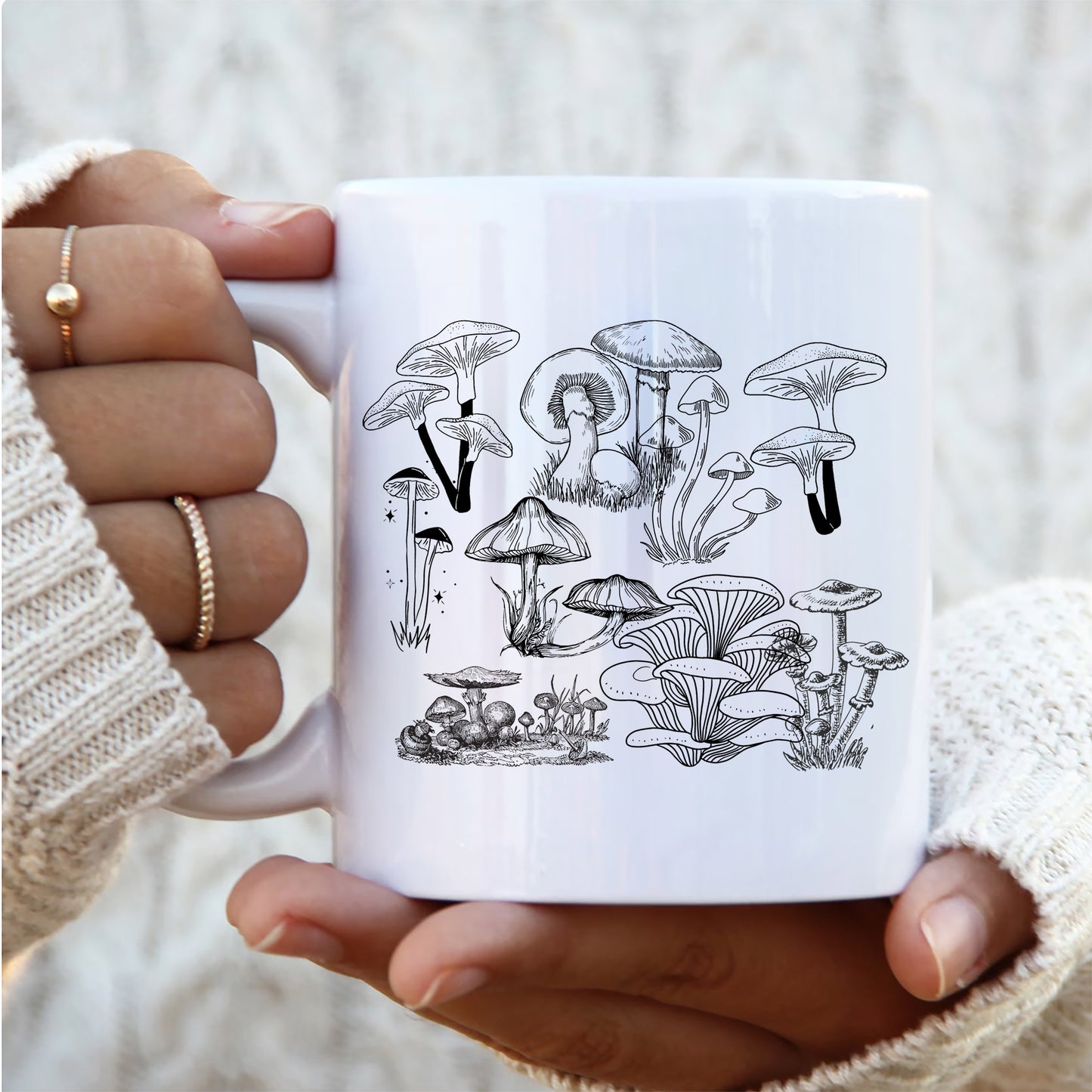 Mushrooms Coffee Mug,