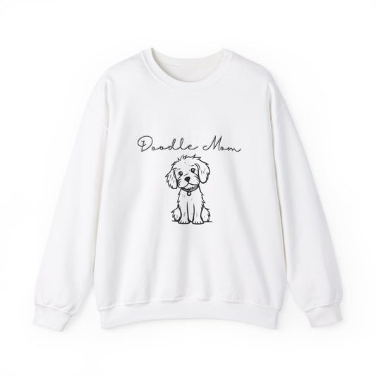 Doodle Mom Unisex Heavy Blend™ Crewneck Sweatshirt