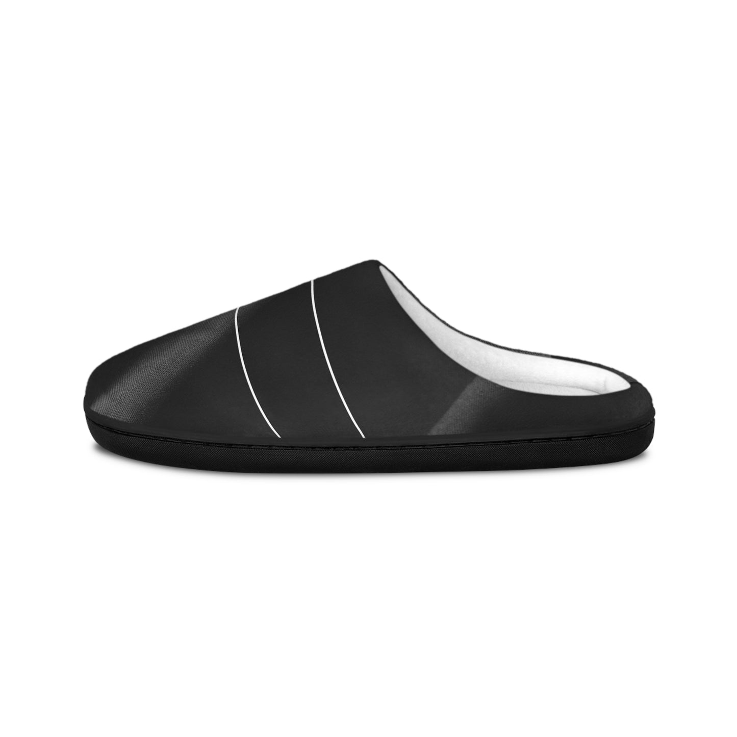 Black Fabric Design - Women's Indoor Slippers