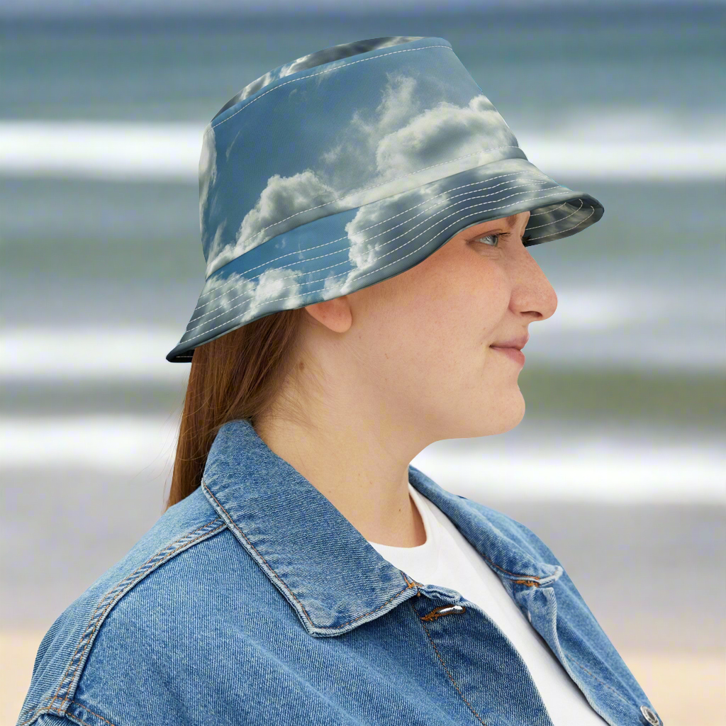 Clouds Design Bucket Hat Unisex