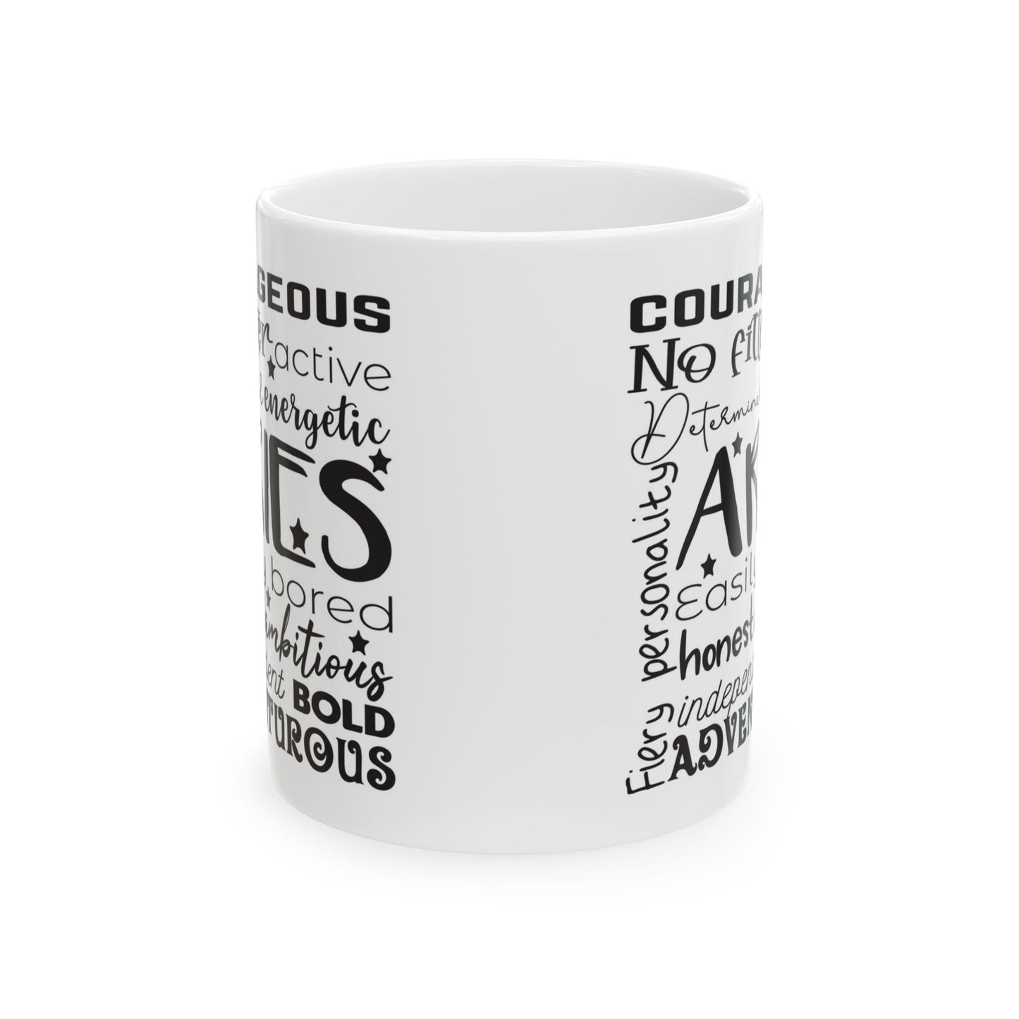 Aries  Zodiac Ceramic Mug, 11oz,