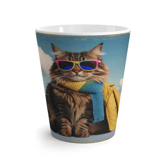 Coolest Cat Latte Mug - Ideal Christmas gift