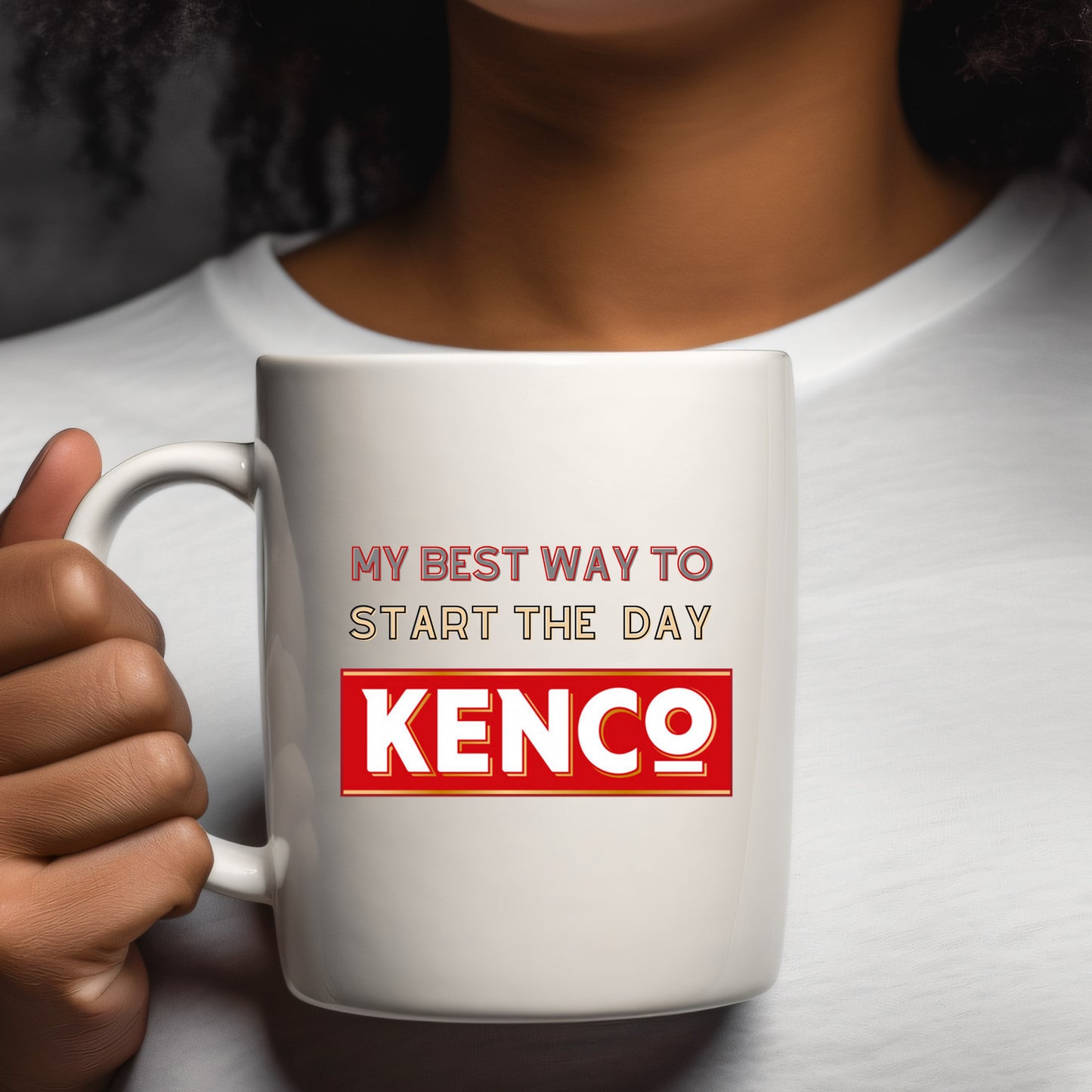 My Best Way to start the Day Kenco Coffee Mug