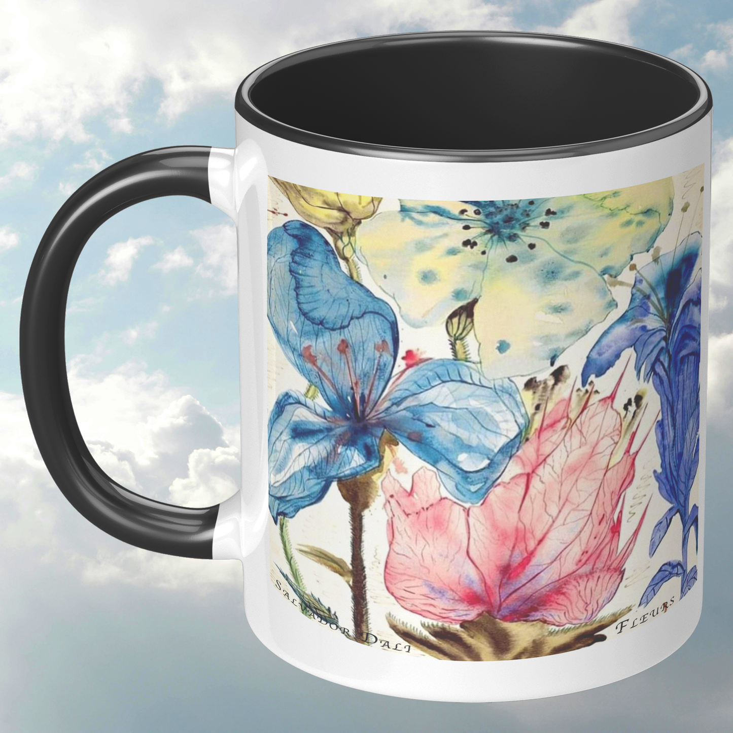 Salvador Dali - Fleurs  Mug