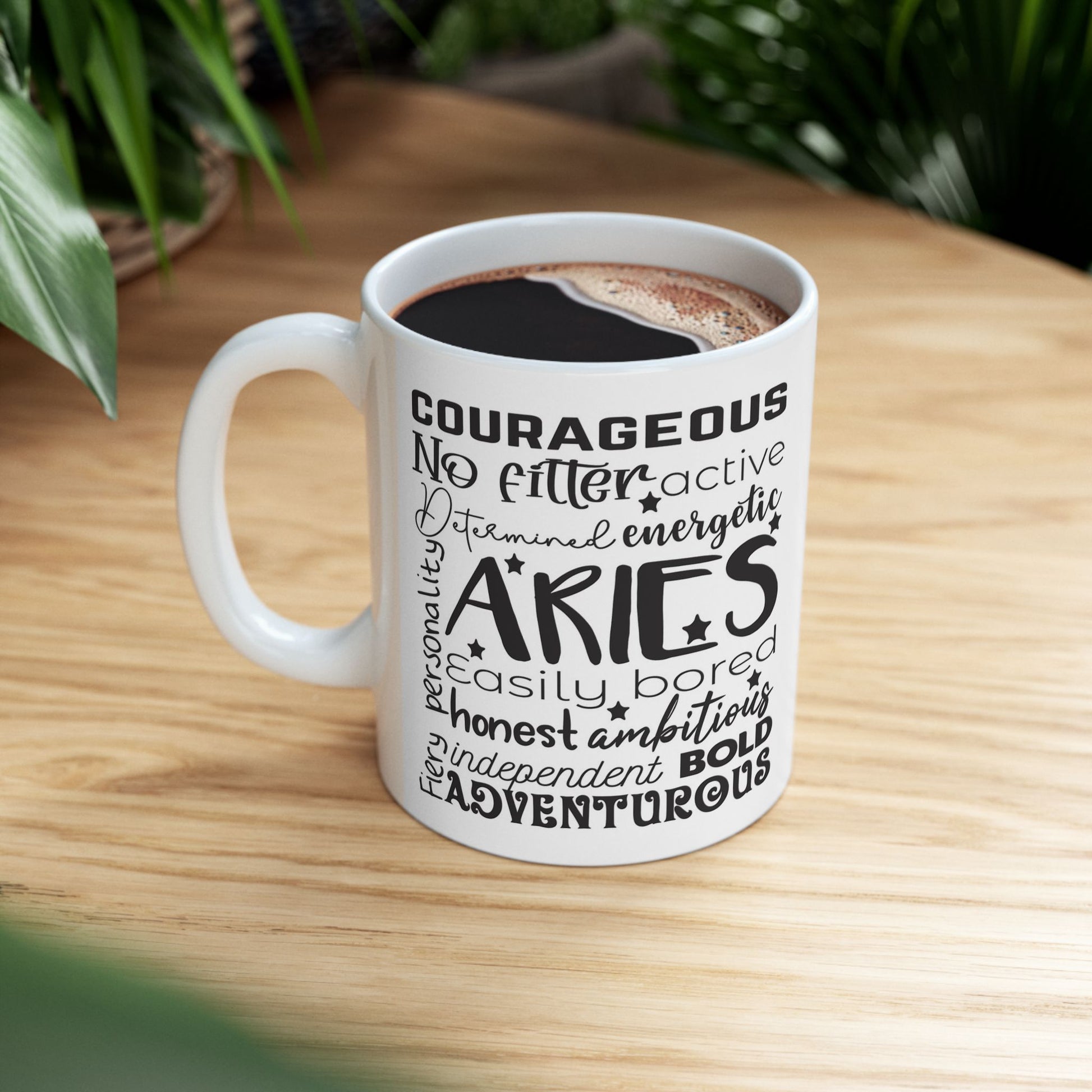 Aries  Zodiac Ceramic Mug, 11oz,