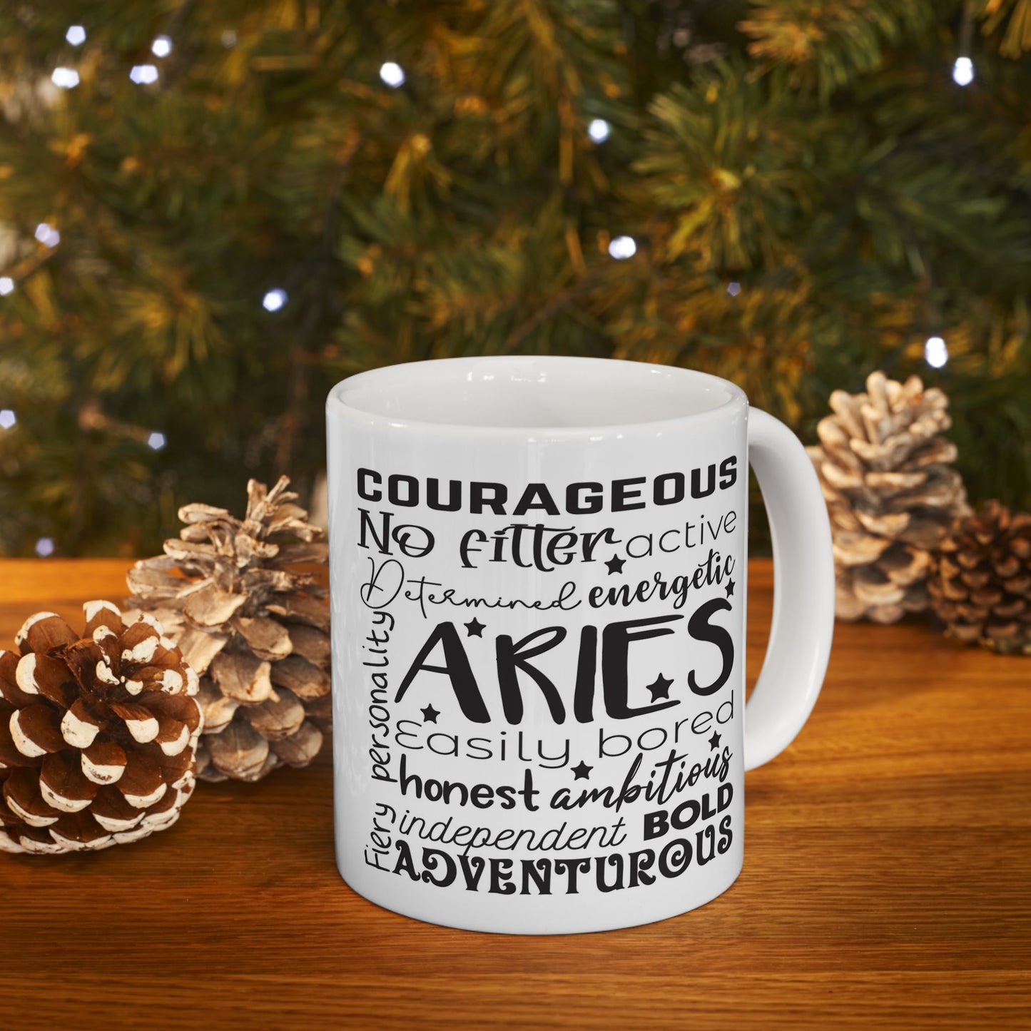 Aries  Zodiac Ceramic Mug, 11oz,