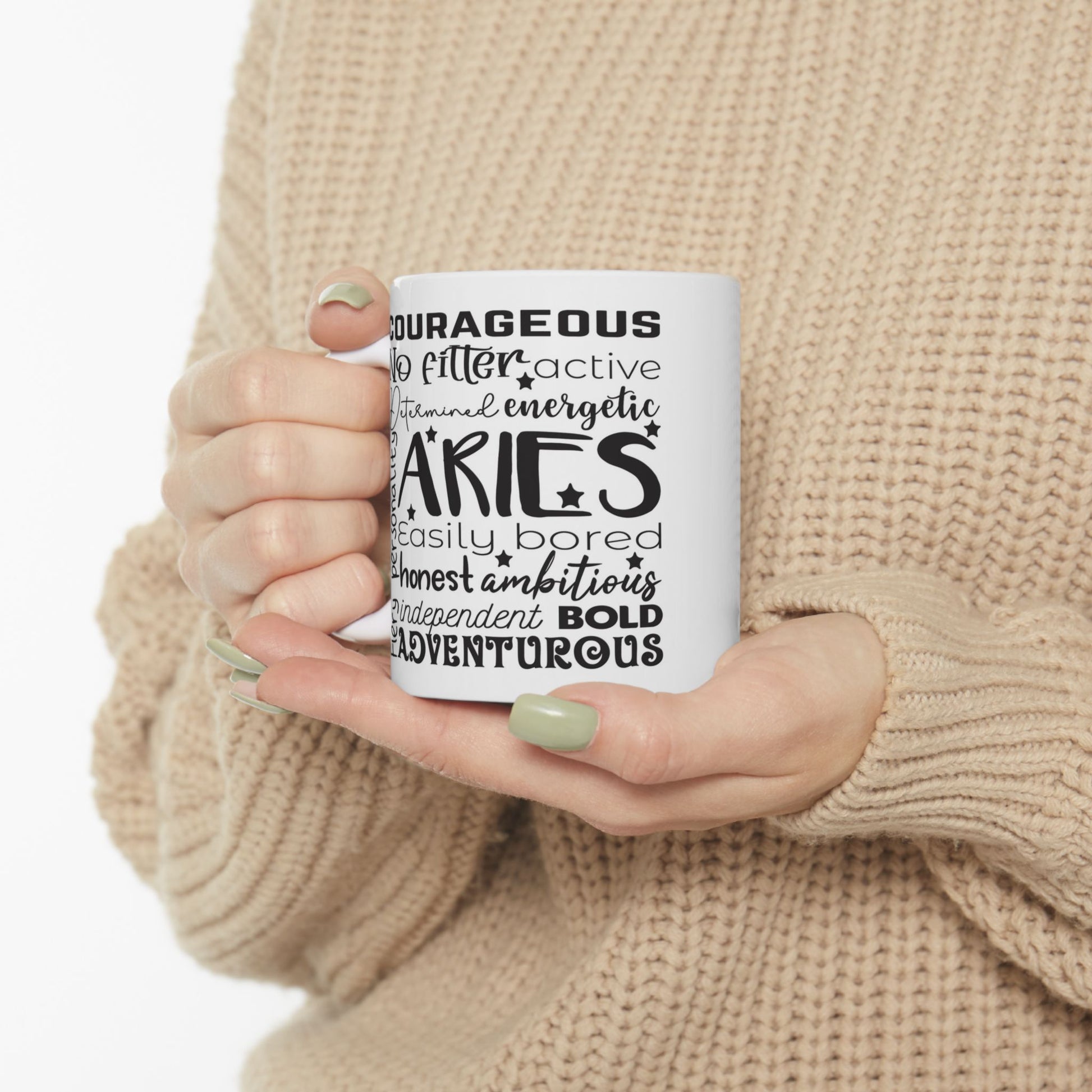 Aries  Zodiac Ceramic Mug, 11oz,