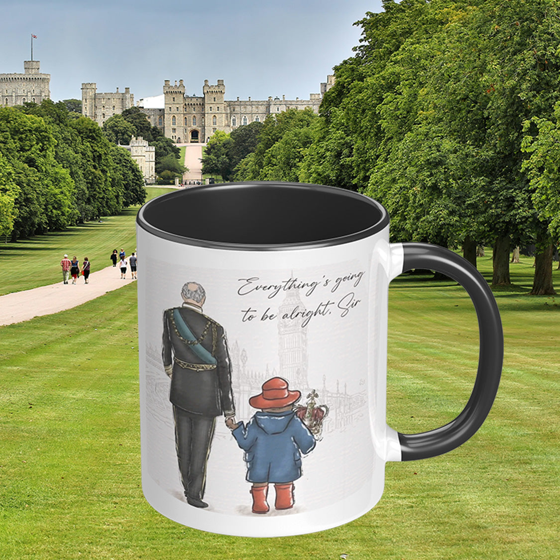 Paddington &  King Charles III - Mug