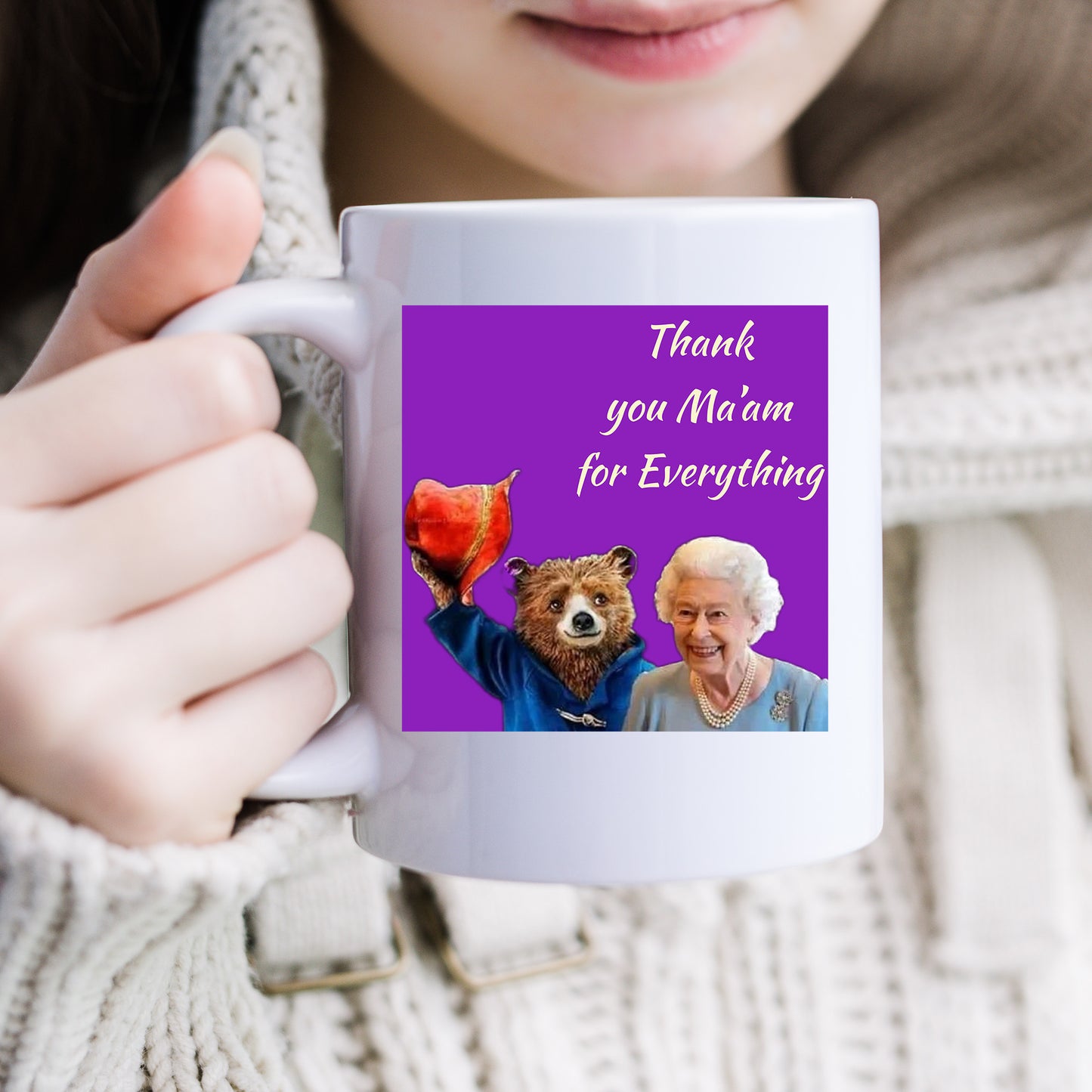 Paddington and Queen Elizabeth II Mug