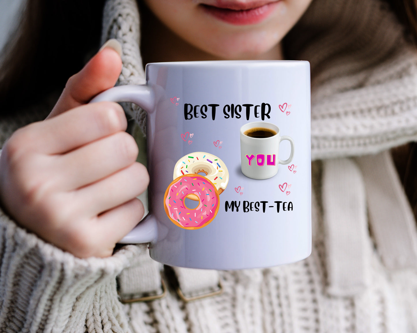 Best Sister my Best-Tea Mug