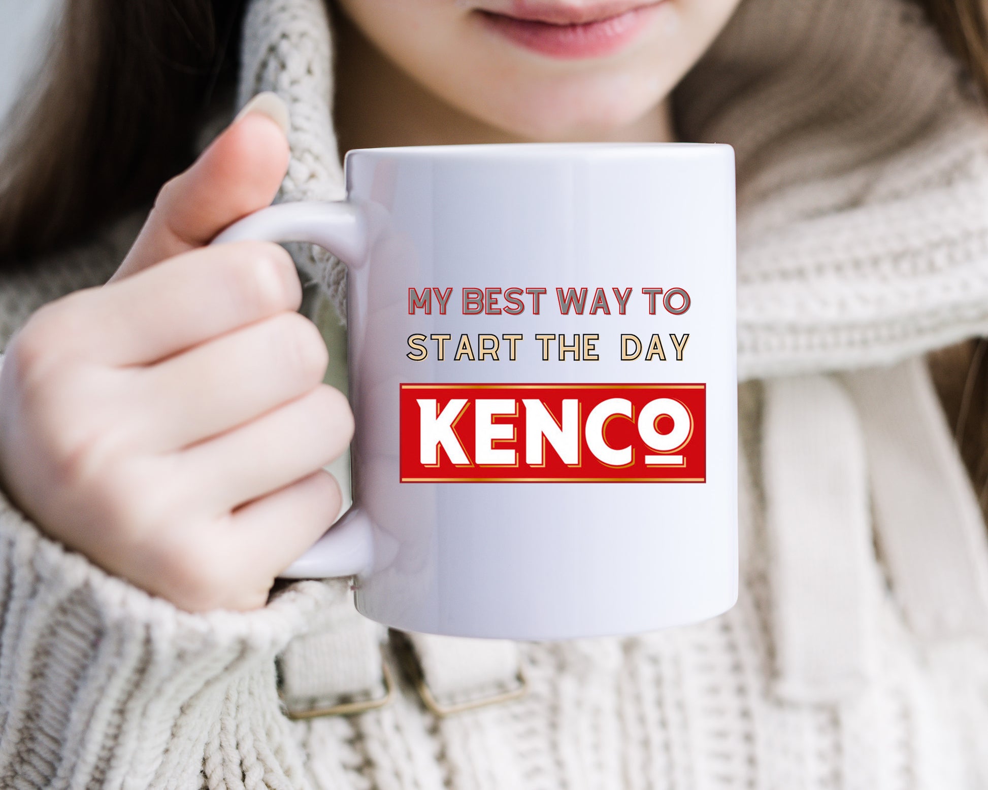 My Best Way to start the Day Kenco Coffee Mug