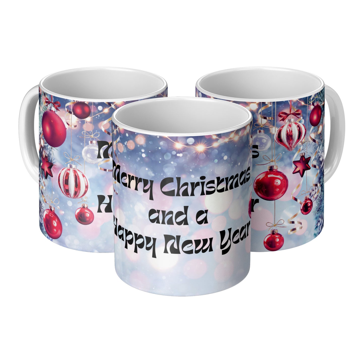 Christmas Ceramic Mug, Xmas Gift for Him or Her, 11oz, 15oz, Festive Holiday Coffee Cup, Seasonal Tea Mug, Good Gift Idea
