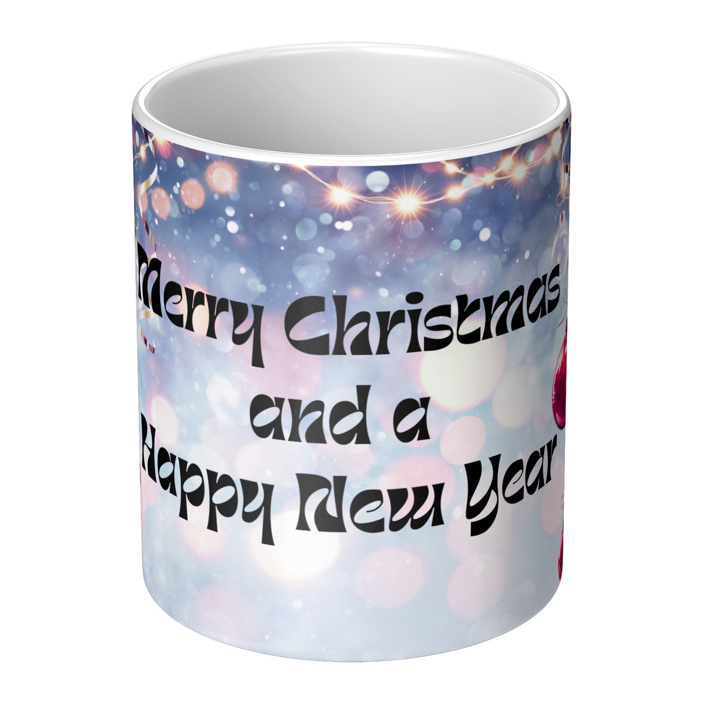 Christmas Ceramic Mug, Xmas Gift for Him or Her, 11oz, 15oz, Festive Holiday Coffee Cup, Seasonal Tea Mug, Good Gift Idea