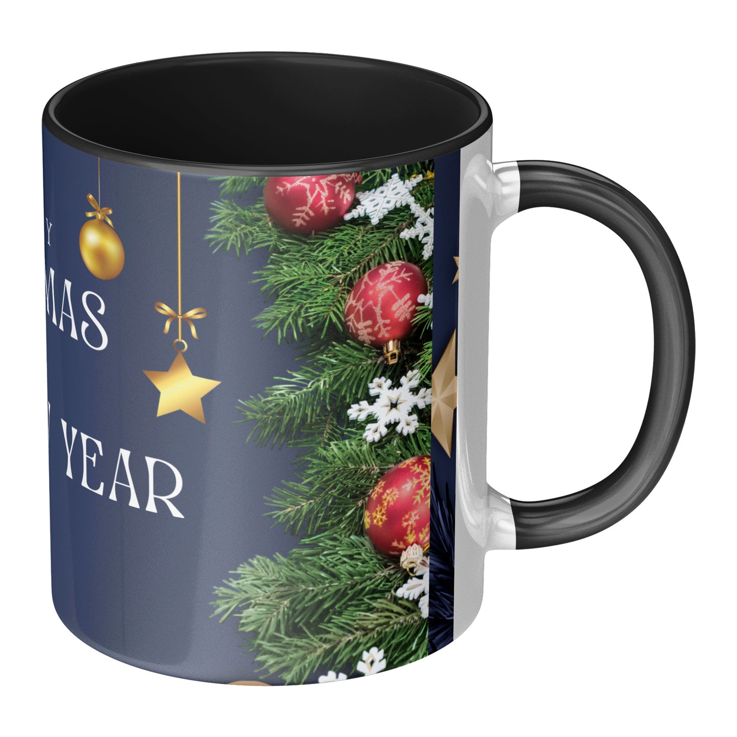 Merry Christmas and Happy New Year Mug