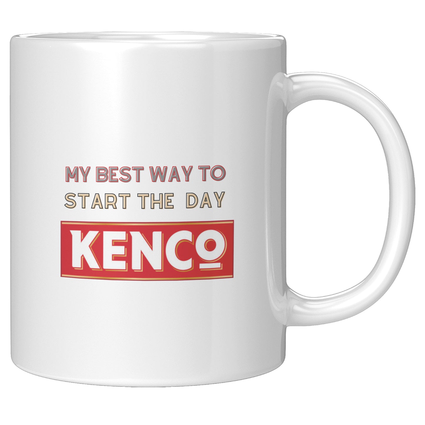 My Best Way to start the Day Kenco Coffee Mug