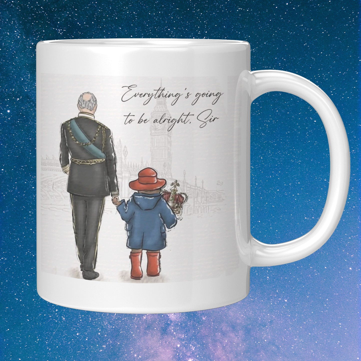 Paddington &  King Charles III - Mug