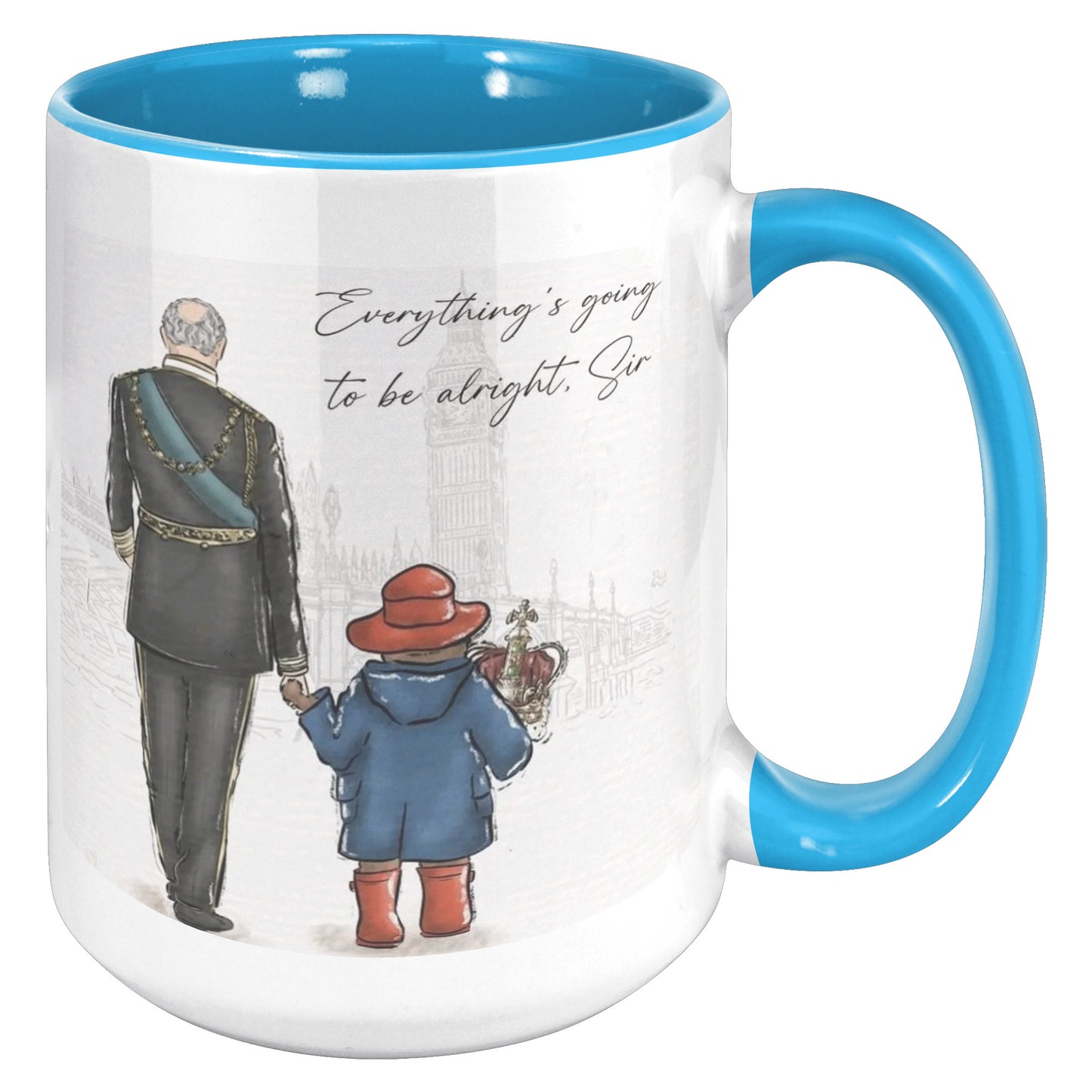 Paddington &  King Charles III - Mug