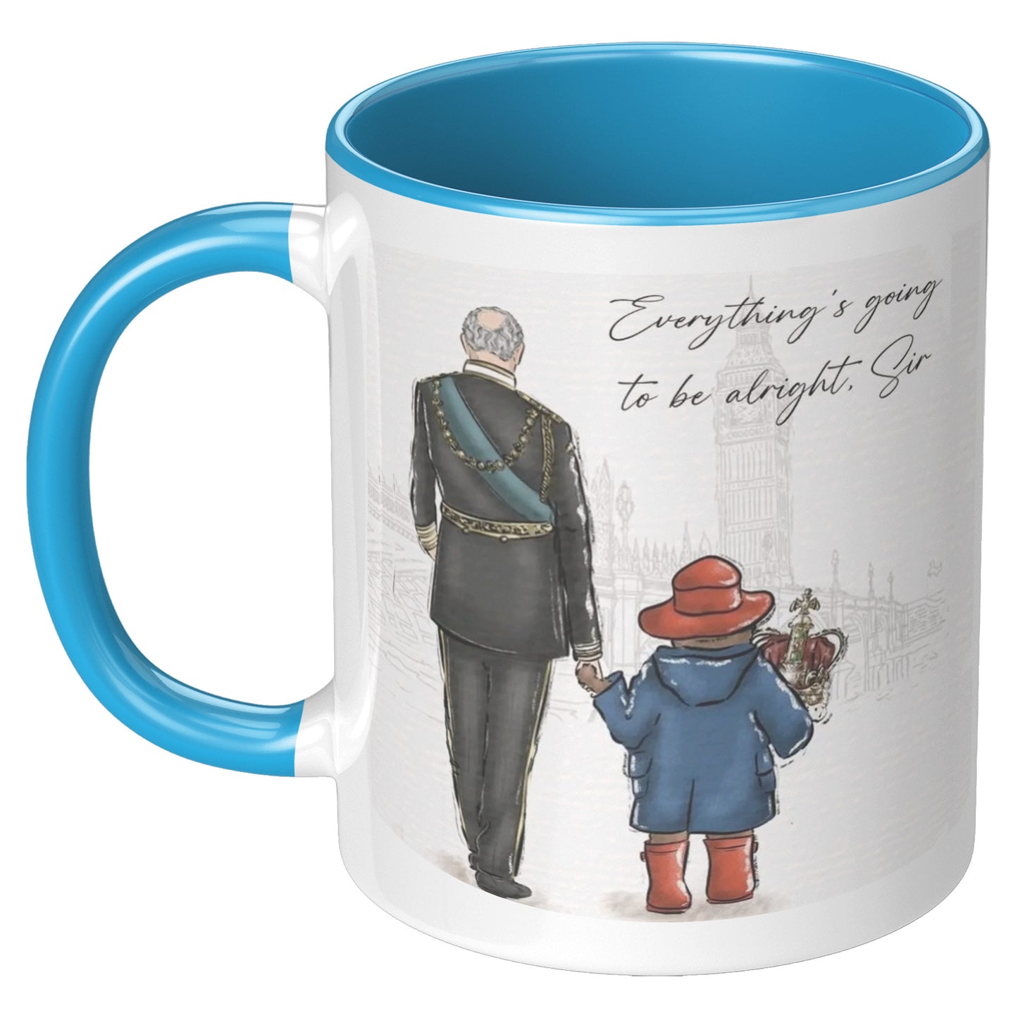 Paddington &  King Charles III - Mug