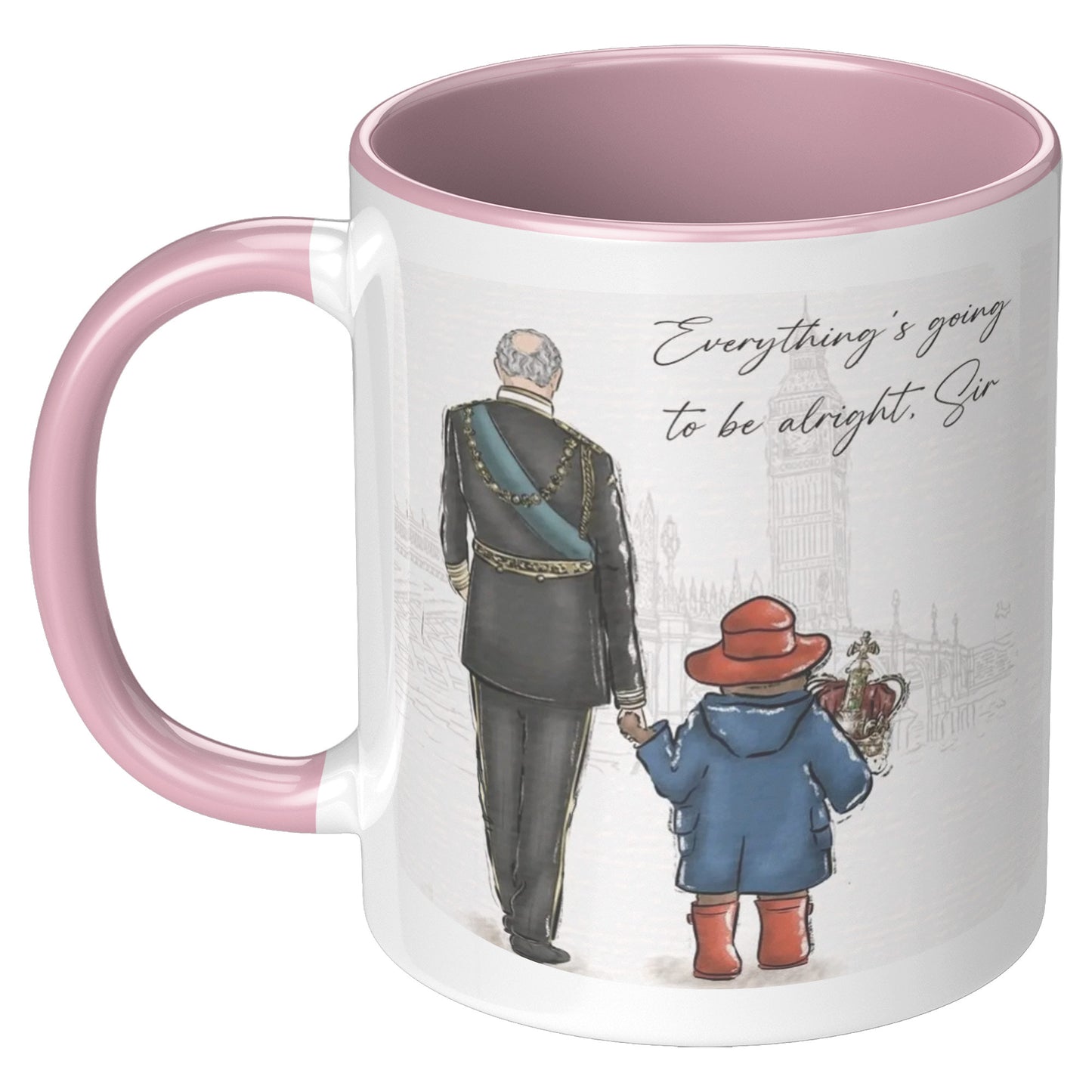 Paddington &  King Charles III - Mug