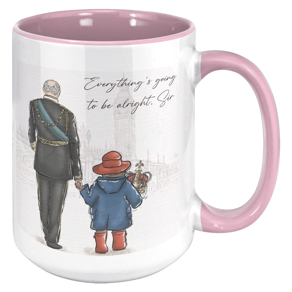 Paddington &  King Charles III - Mug