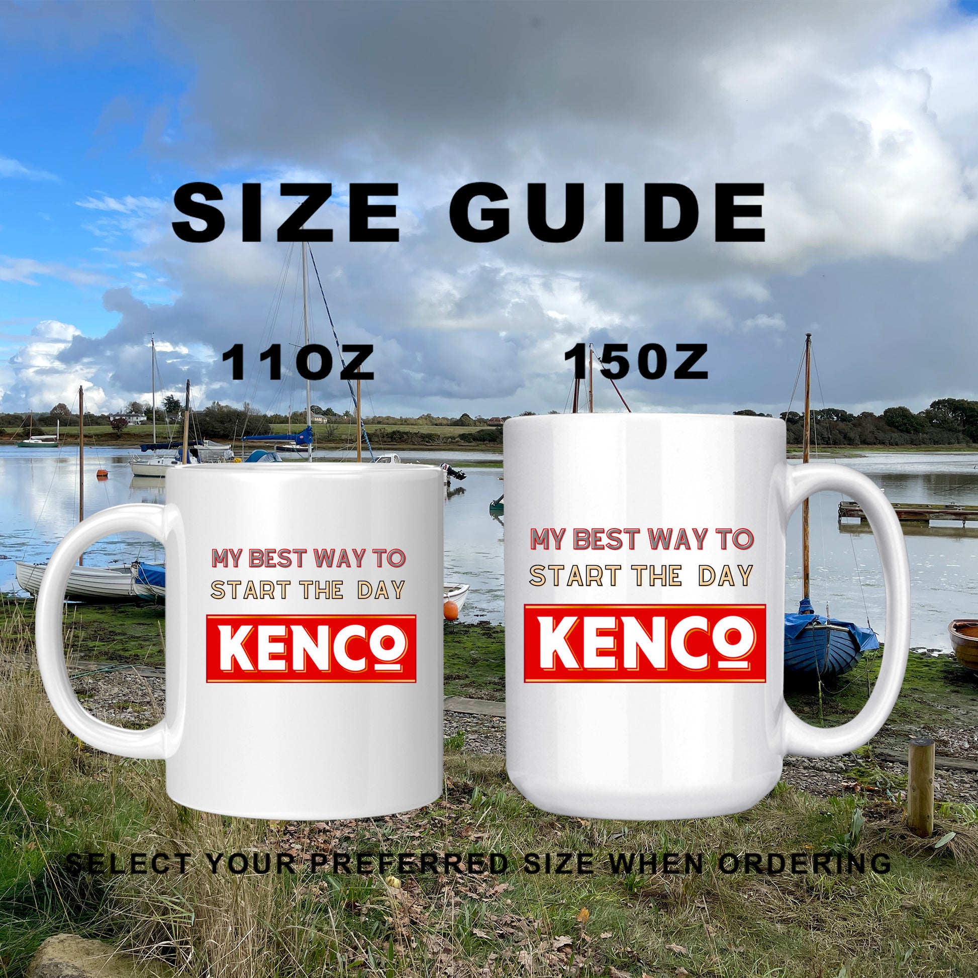 My Best Way to start the Day Kenco Coffee Mug