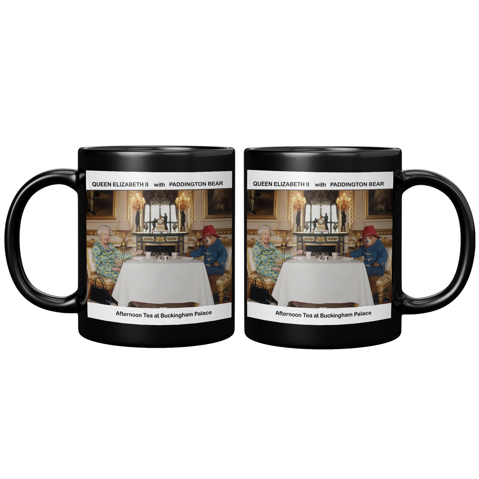 Queen_Elizabeth_II_and_Paddington_Bear_11oz_Black_FrontBack_Mockup.png