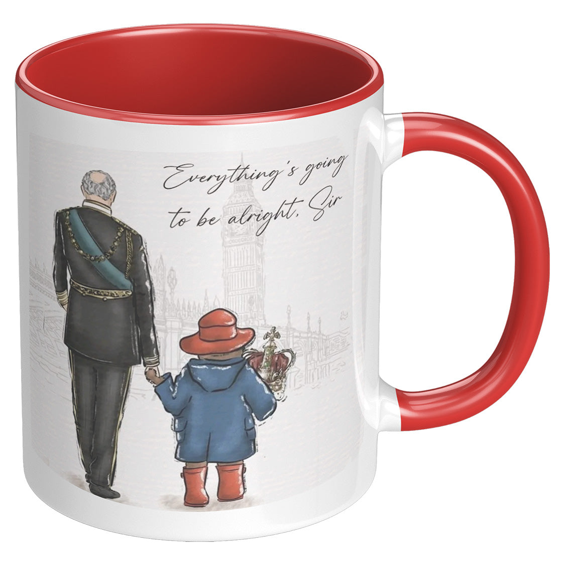 Paddington &  King Charles III - Mug