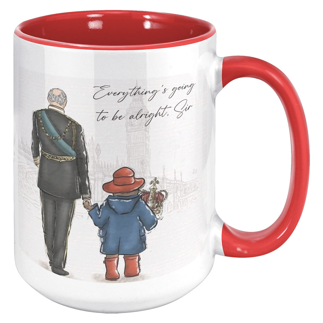 Paddington &  King Charles III - Mug