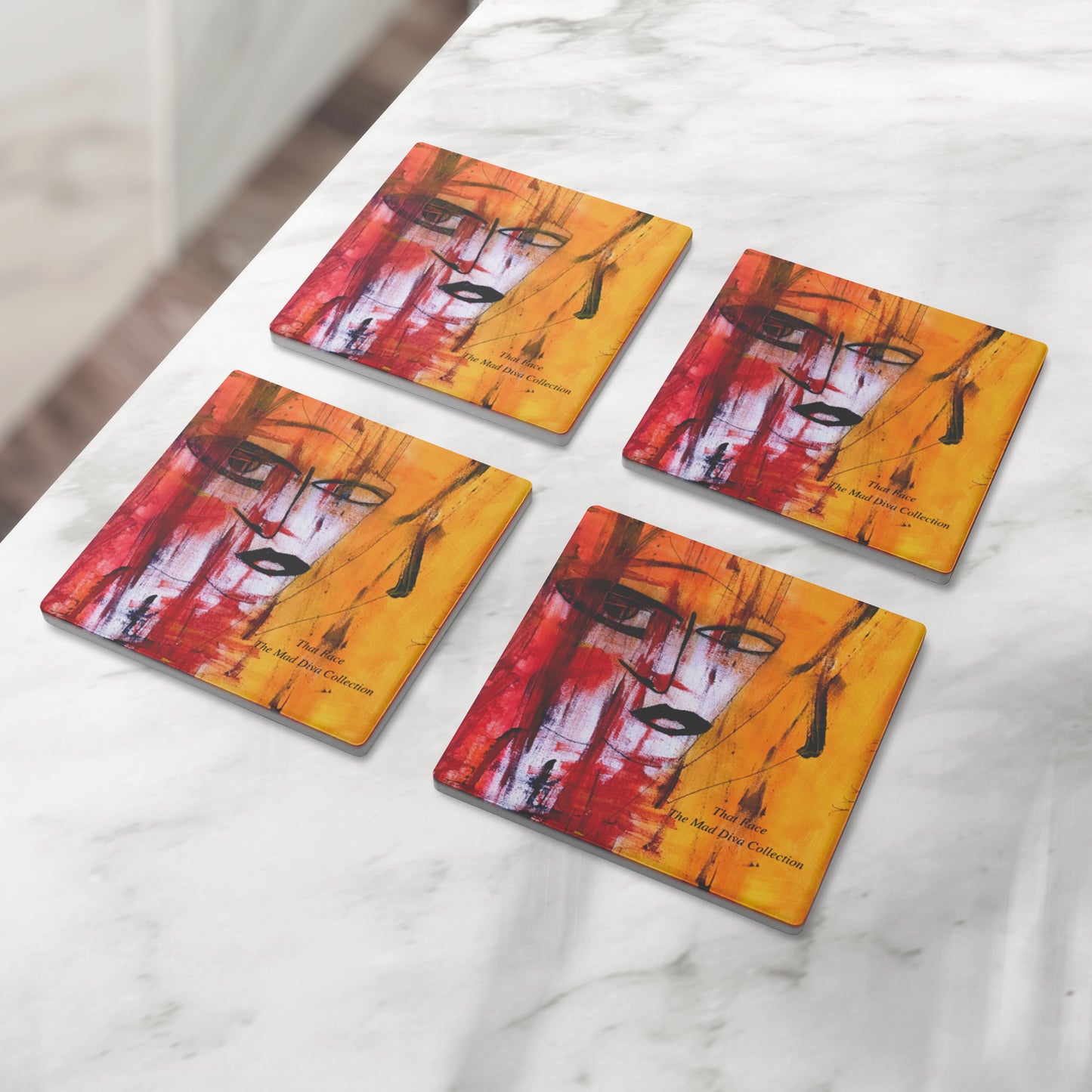 That face from The Madiva Collection 6 Coasters