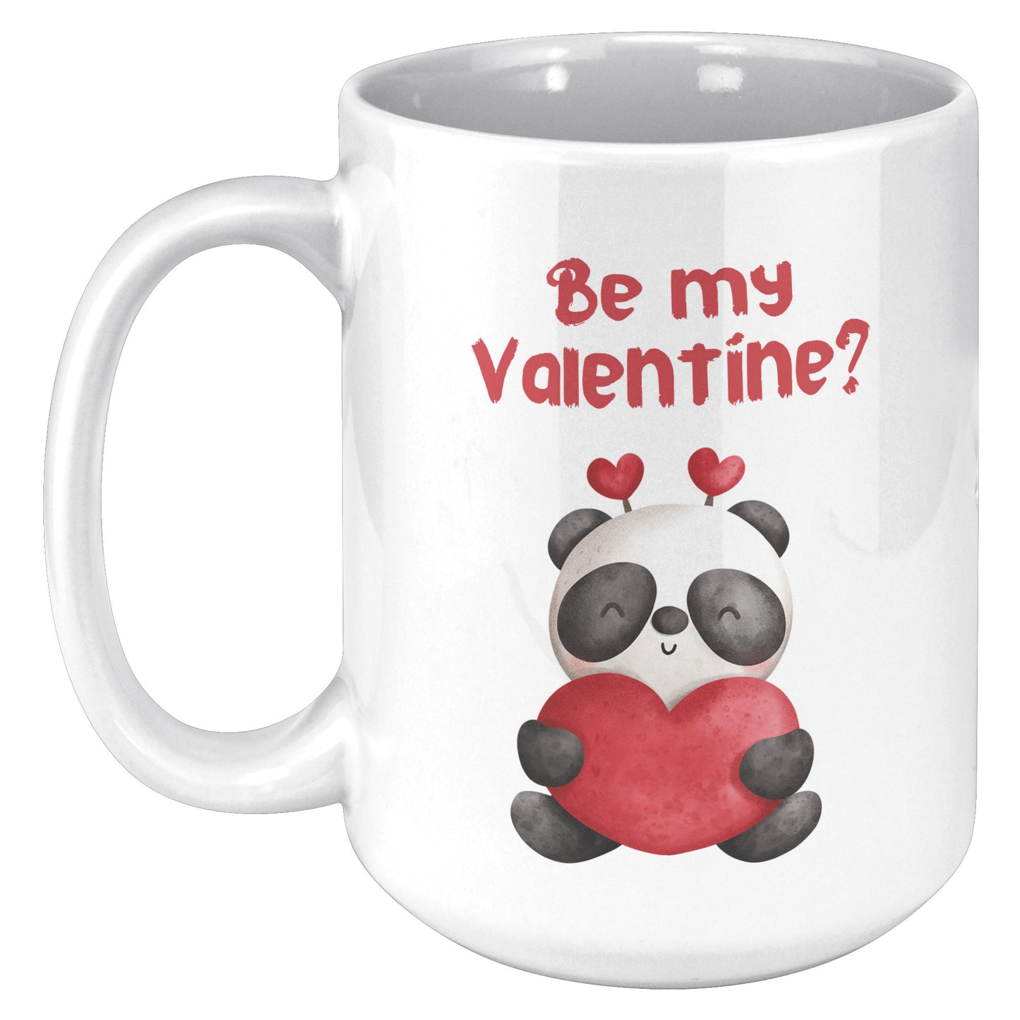 Valentine Panda Mug