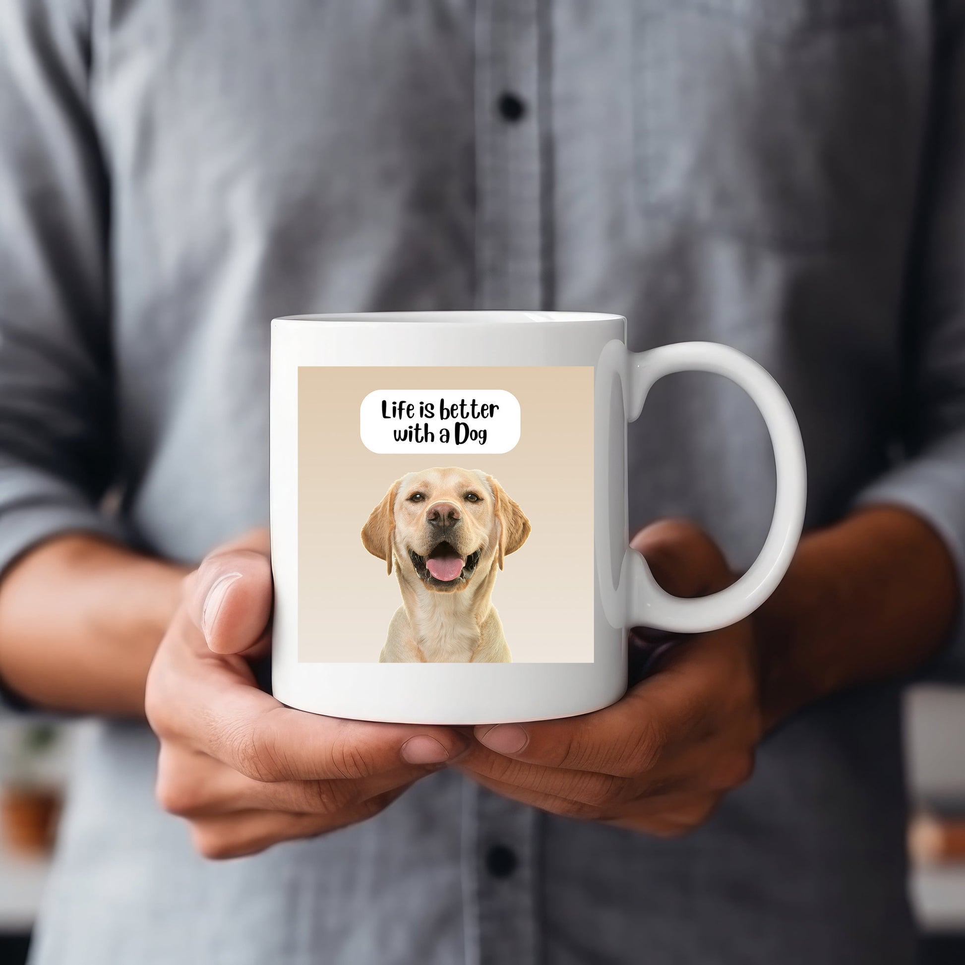 Life is better with a Dog Mug