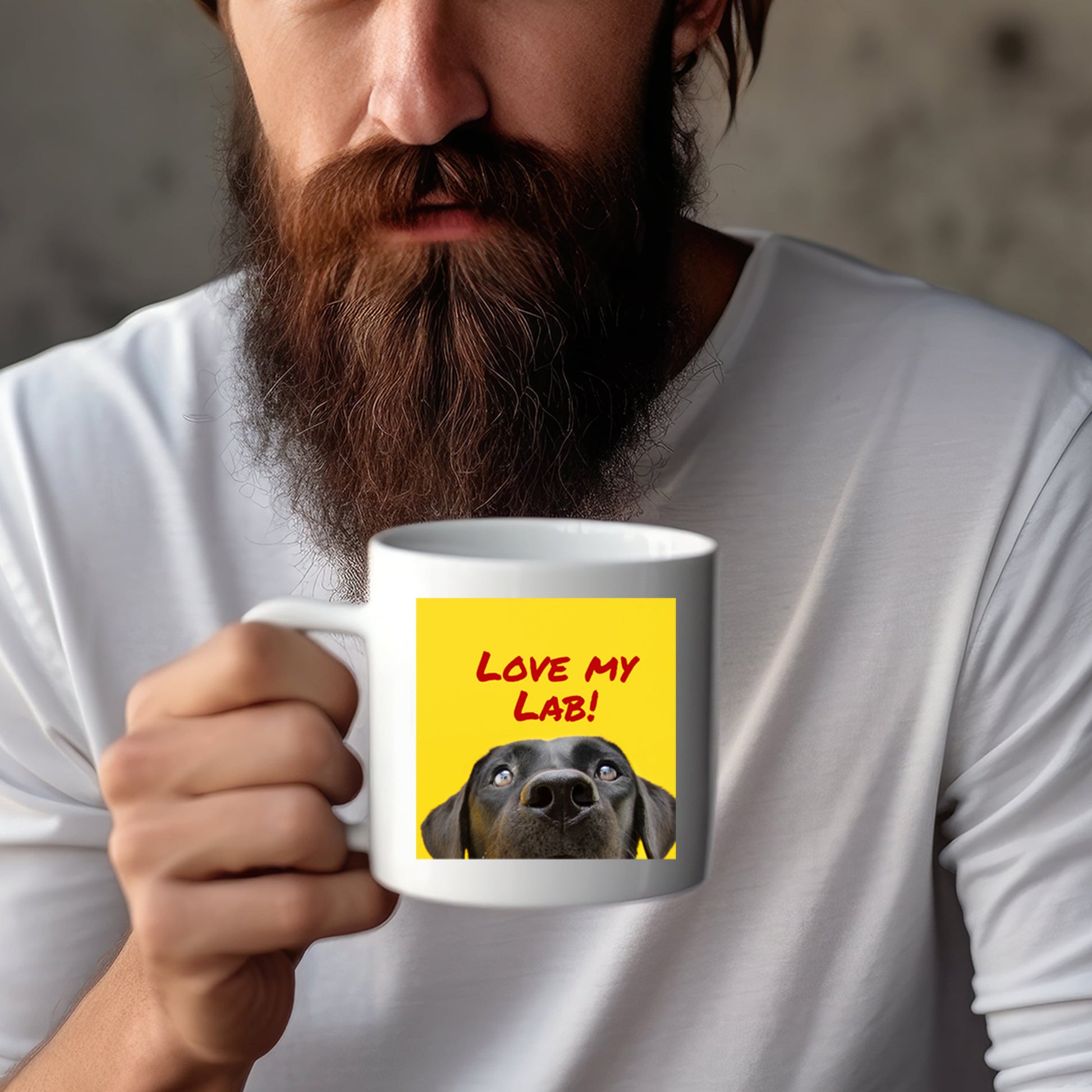 Love  my Lab  Mug 11oz