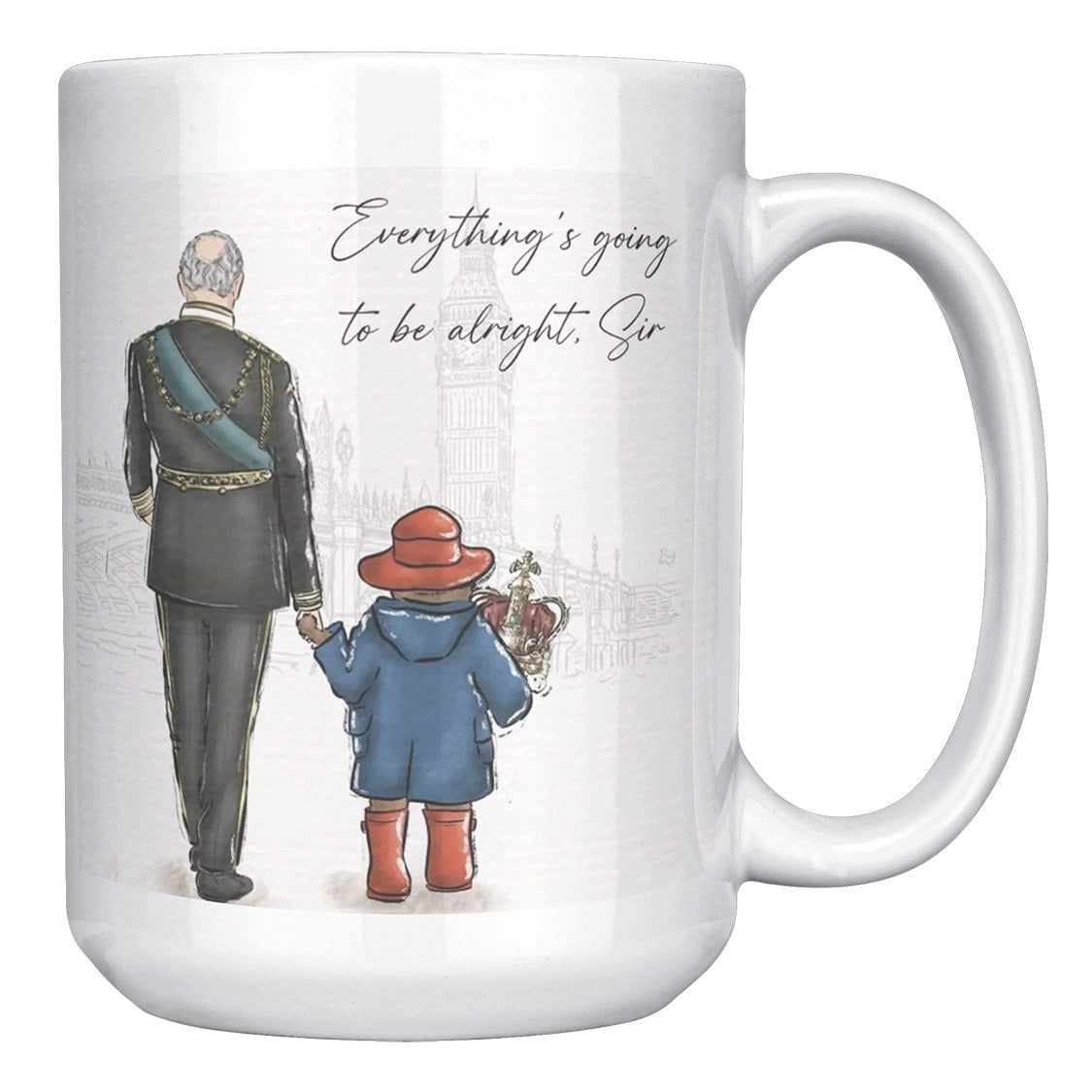 Paddington &  King Charles III - Mug