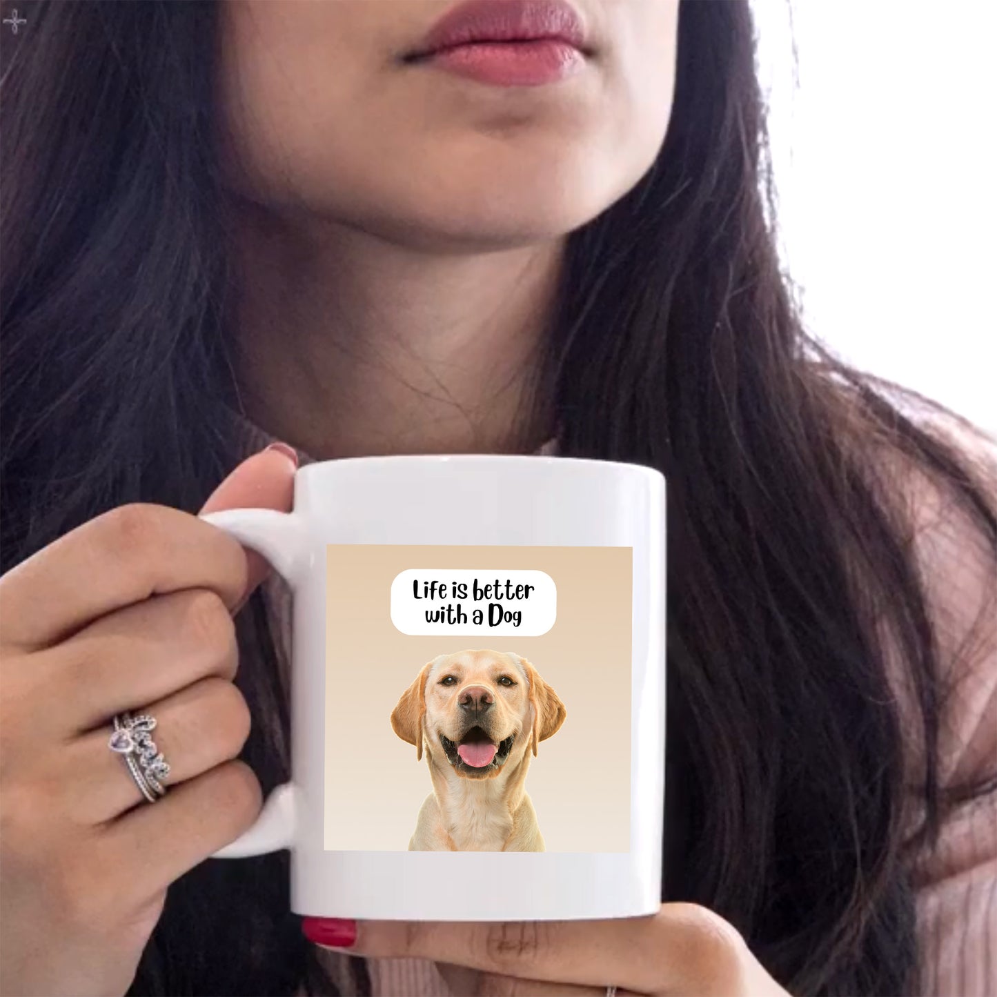 Life is better with a Dog Mug