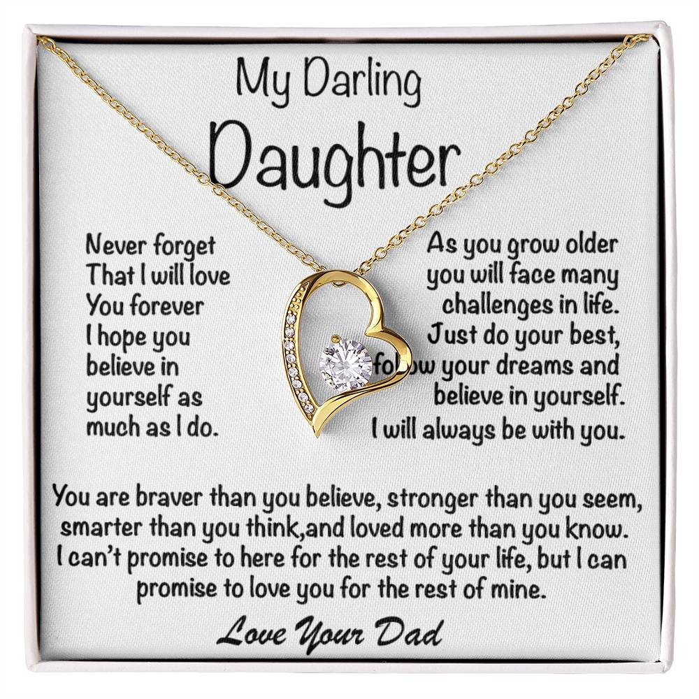 My Darling Daughter Necklace