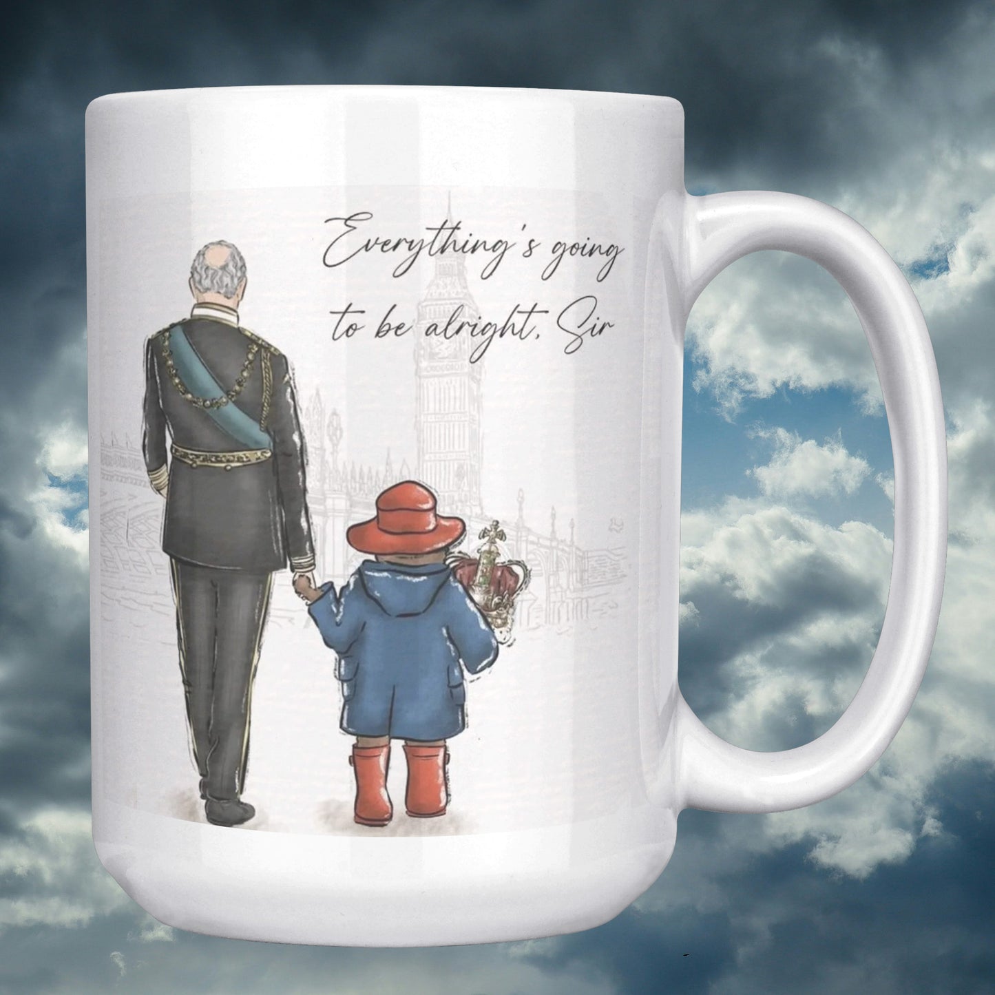 Paddington &  King Charles III - Mug