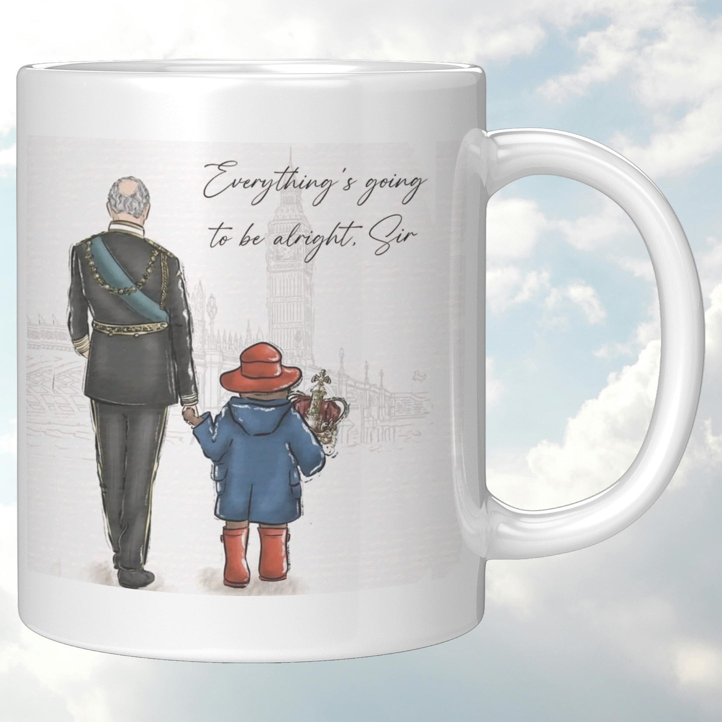 Paddington &  King Charles III - Mug