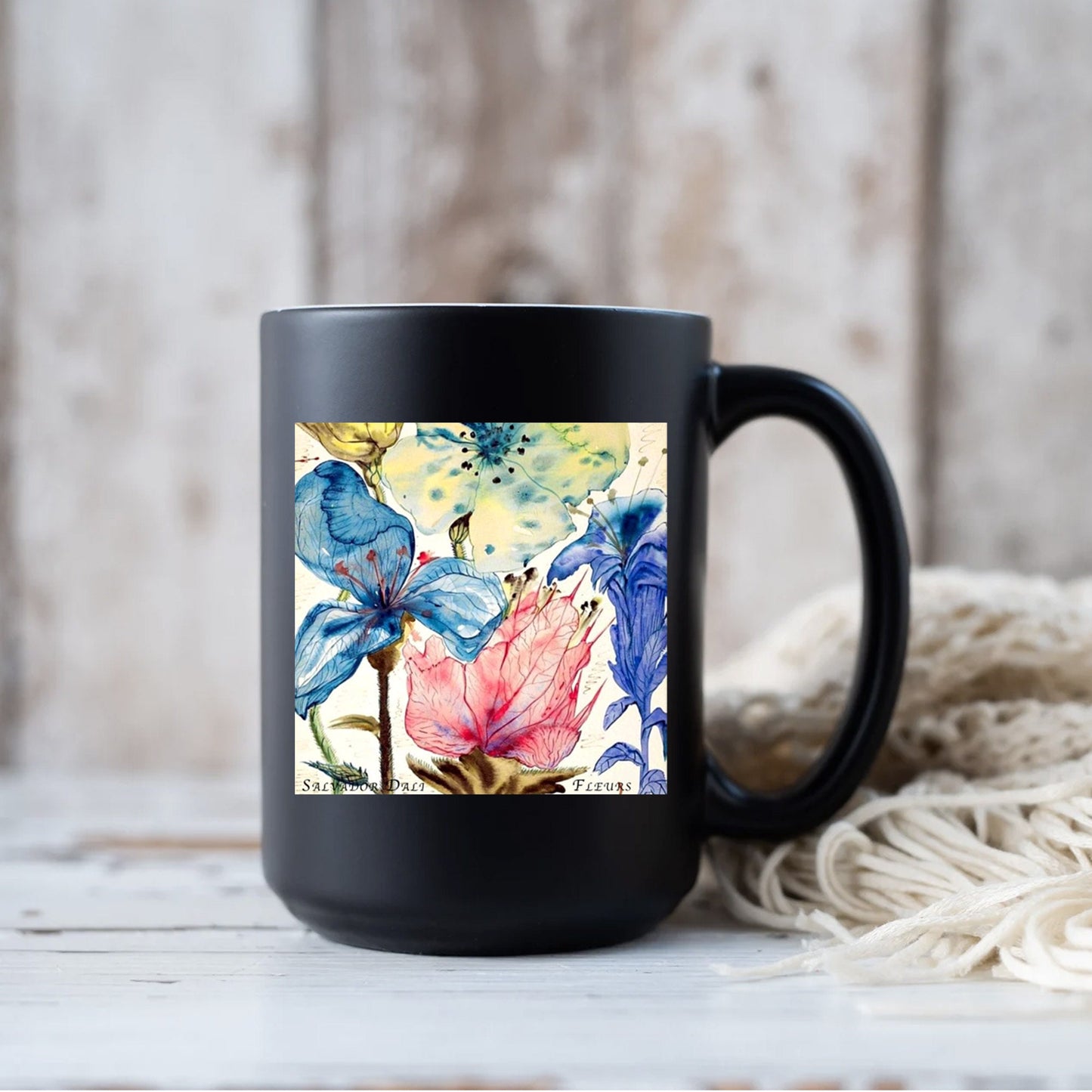 Salvador Dali - Fleurs  Mug