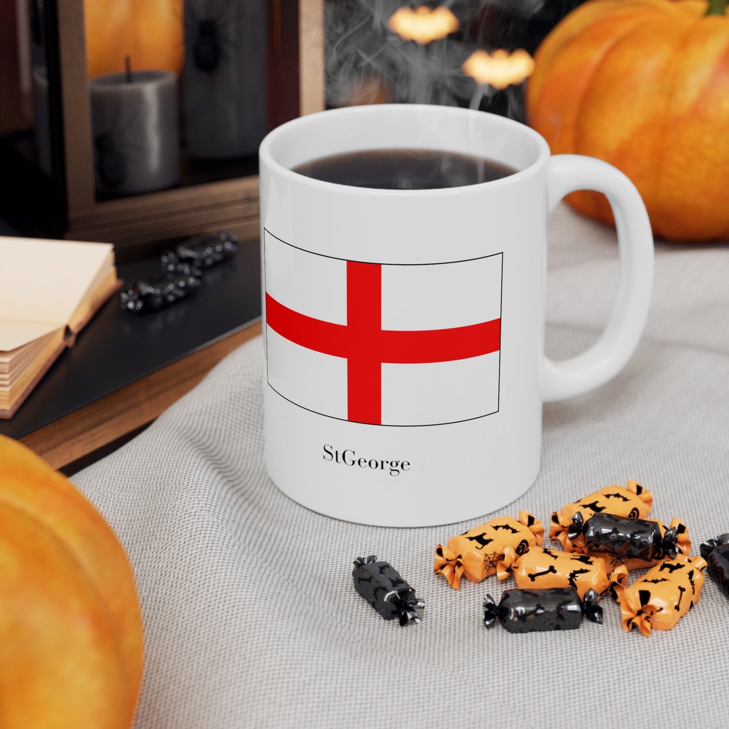 St George Ceramic Coffee Mug  11oz, St George English Flag