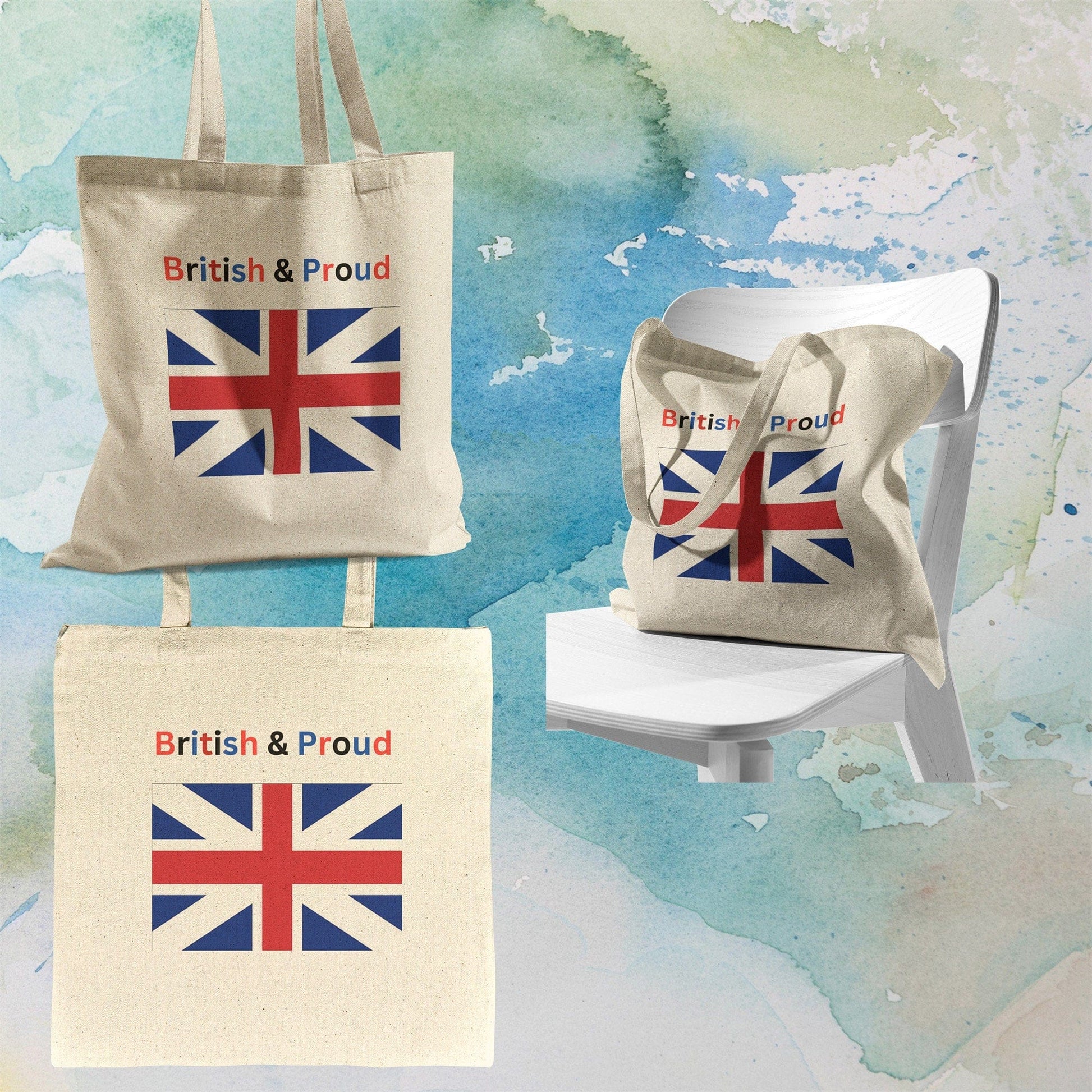 British & Proud Tote Bag