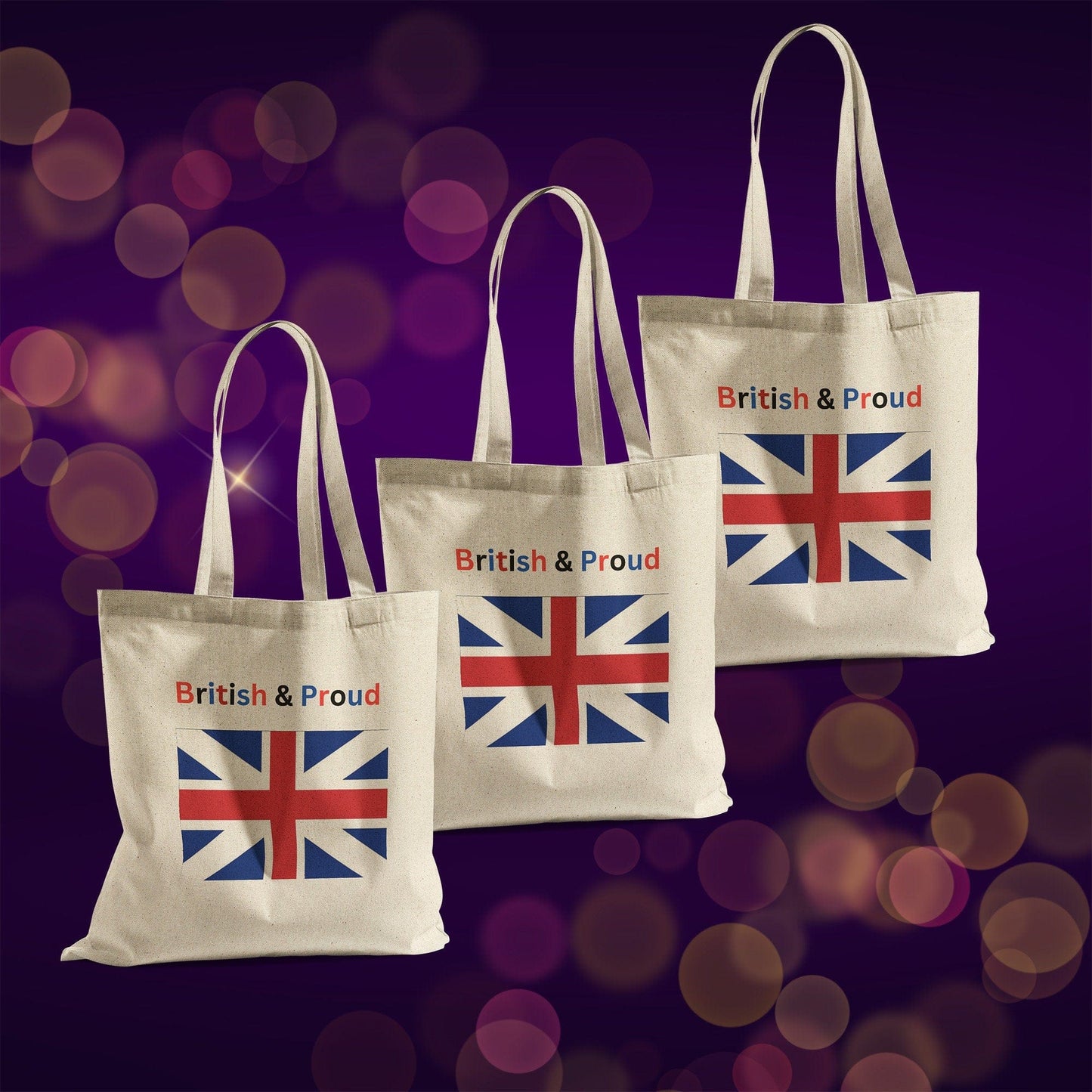 British & Proud Tote Bag