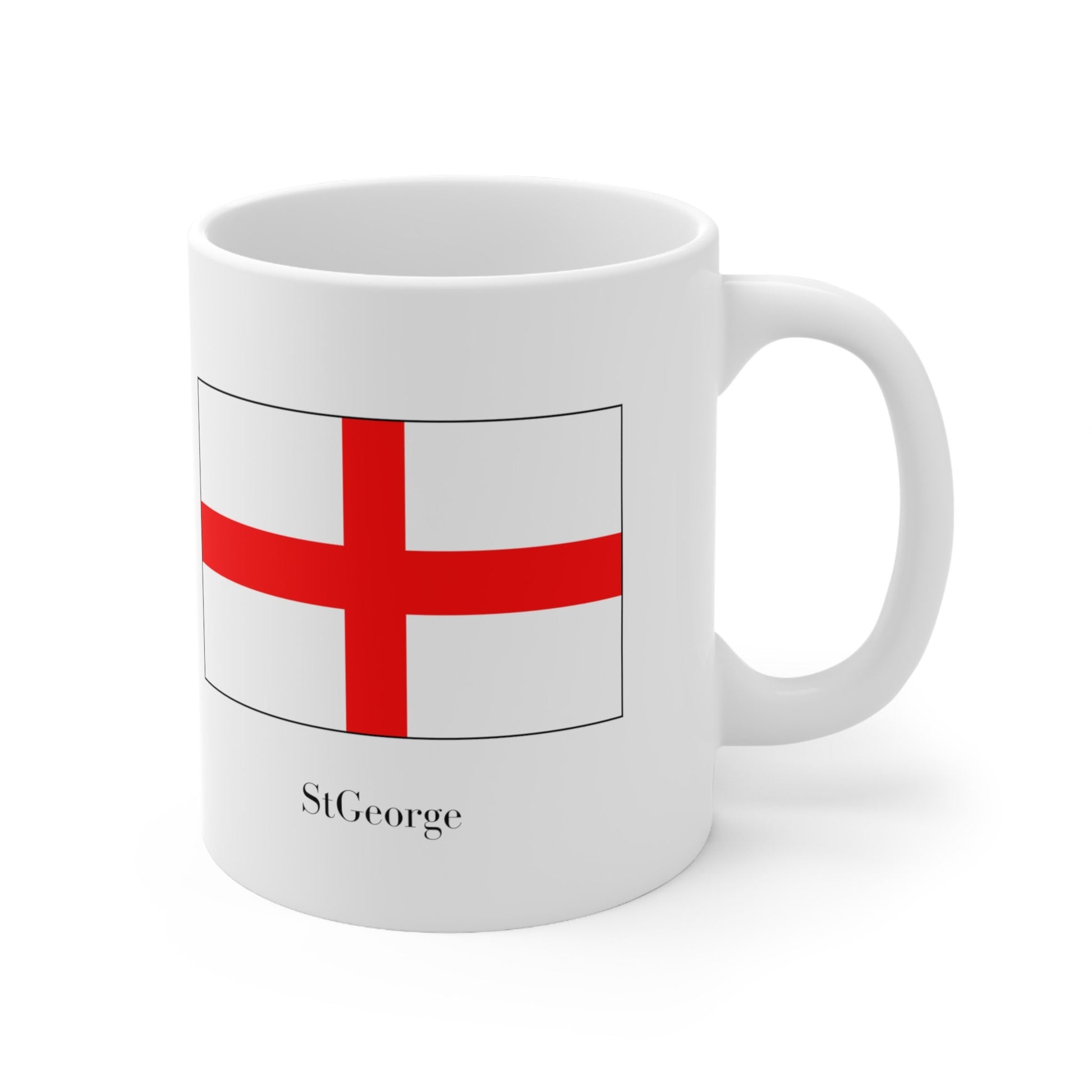 St George Ceramic Coffee Mug  11oz, St George English Flag