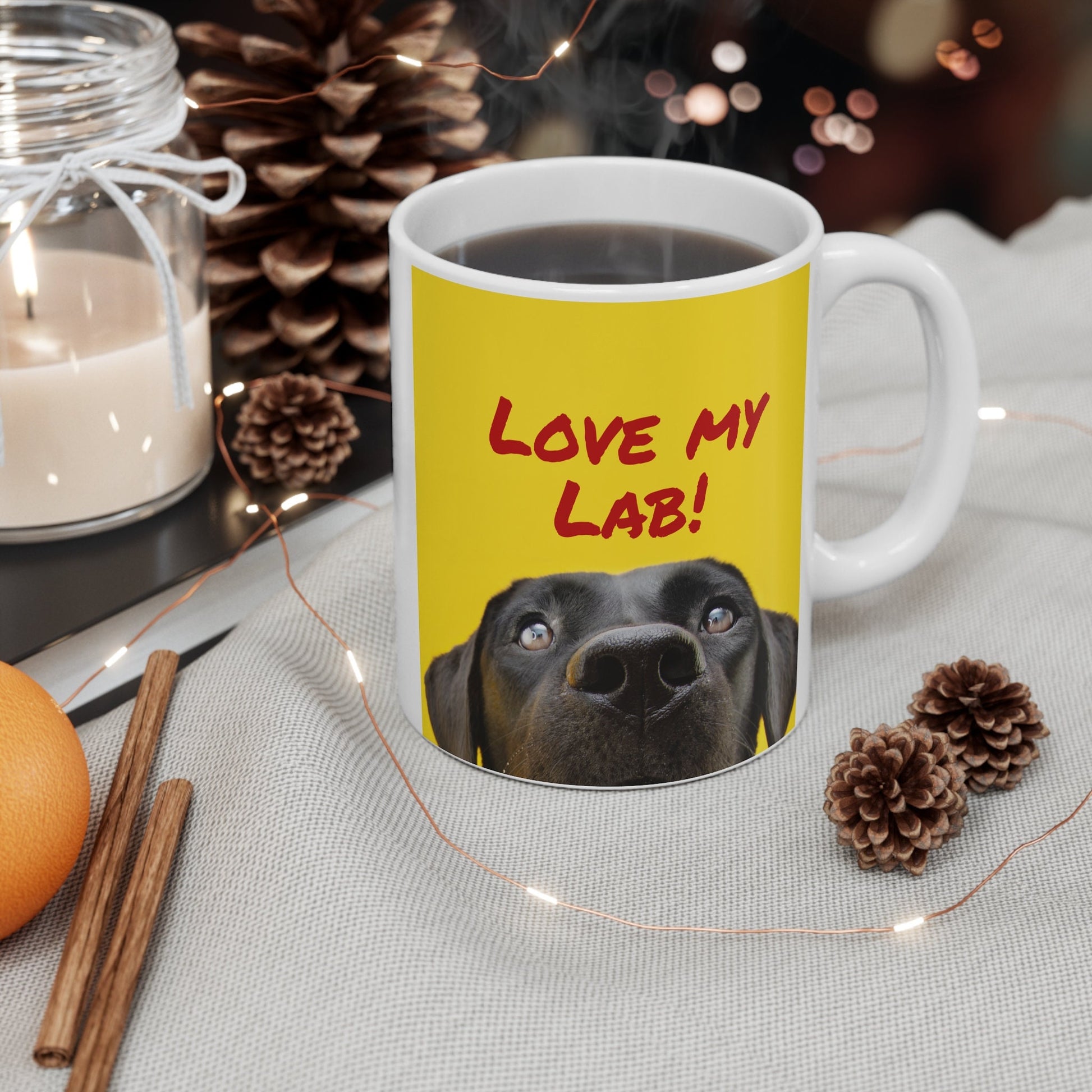 Love  my Lab  Mug 11oz