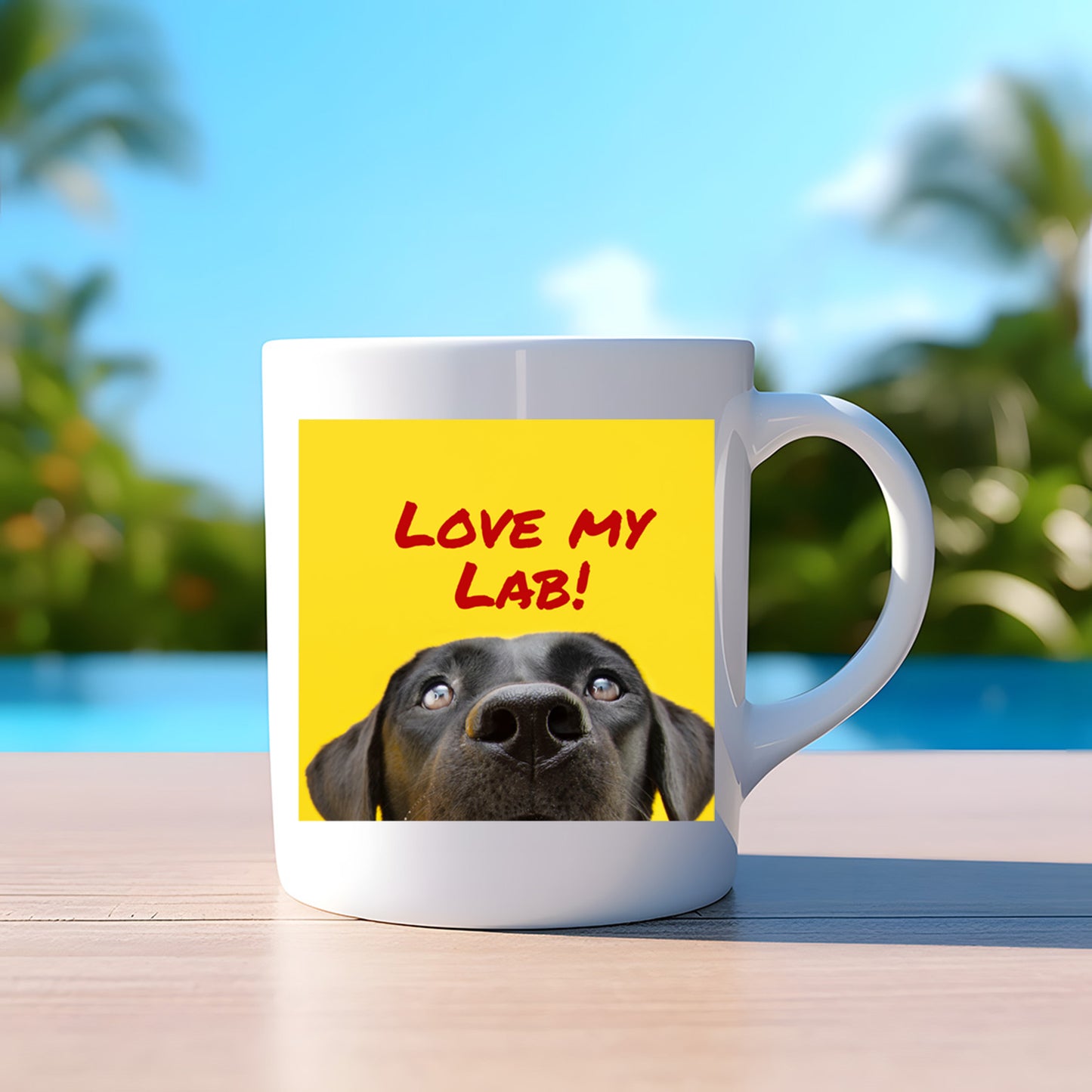 Love  my Lab  Mug 11oz