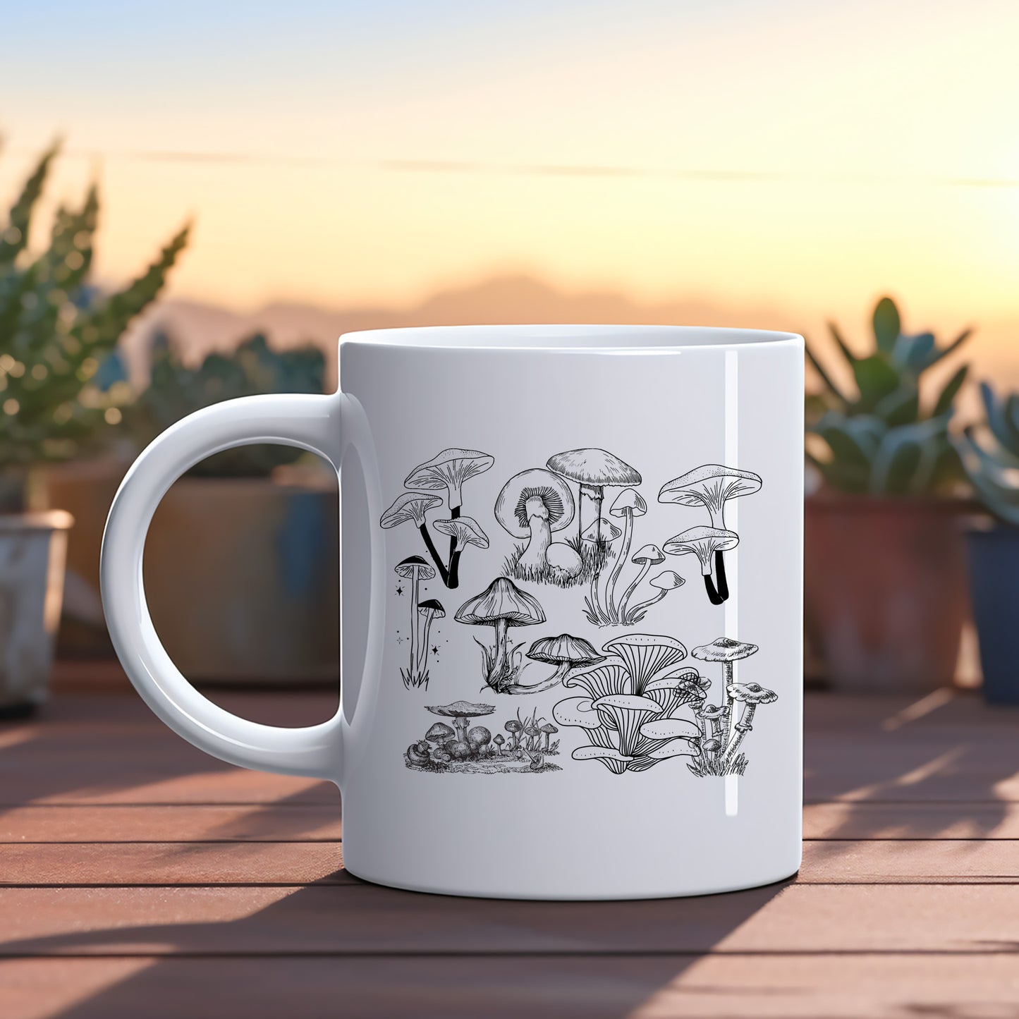 Mushrooms Coffee Mug,